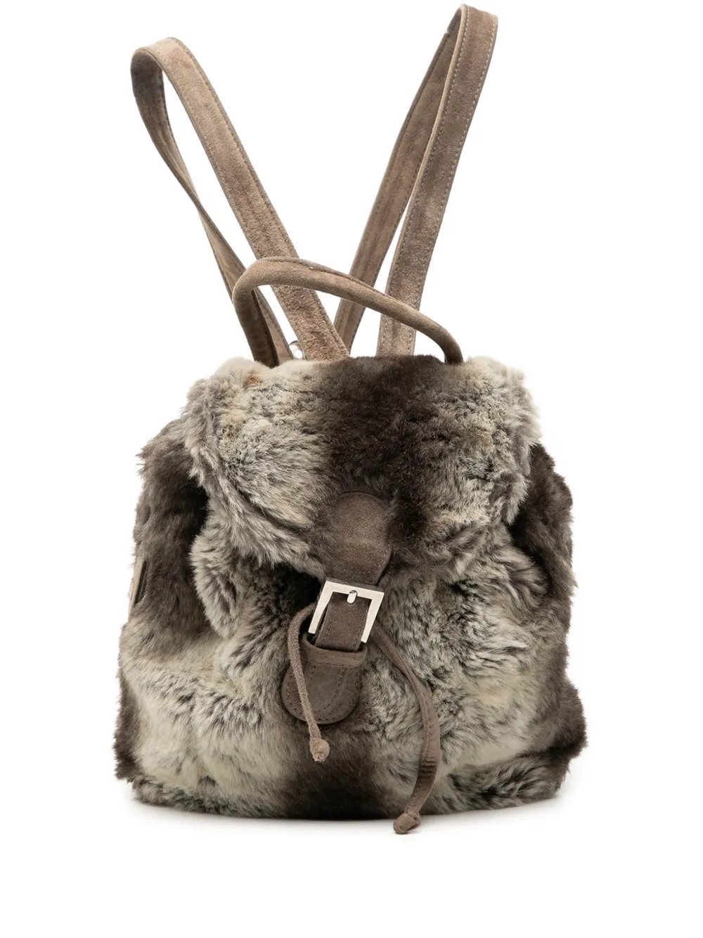 20th Century Mink Fur Tie Dye Print backpack