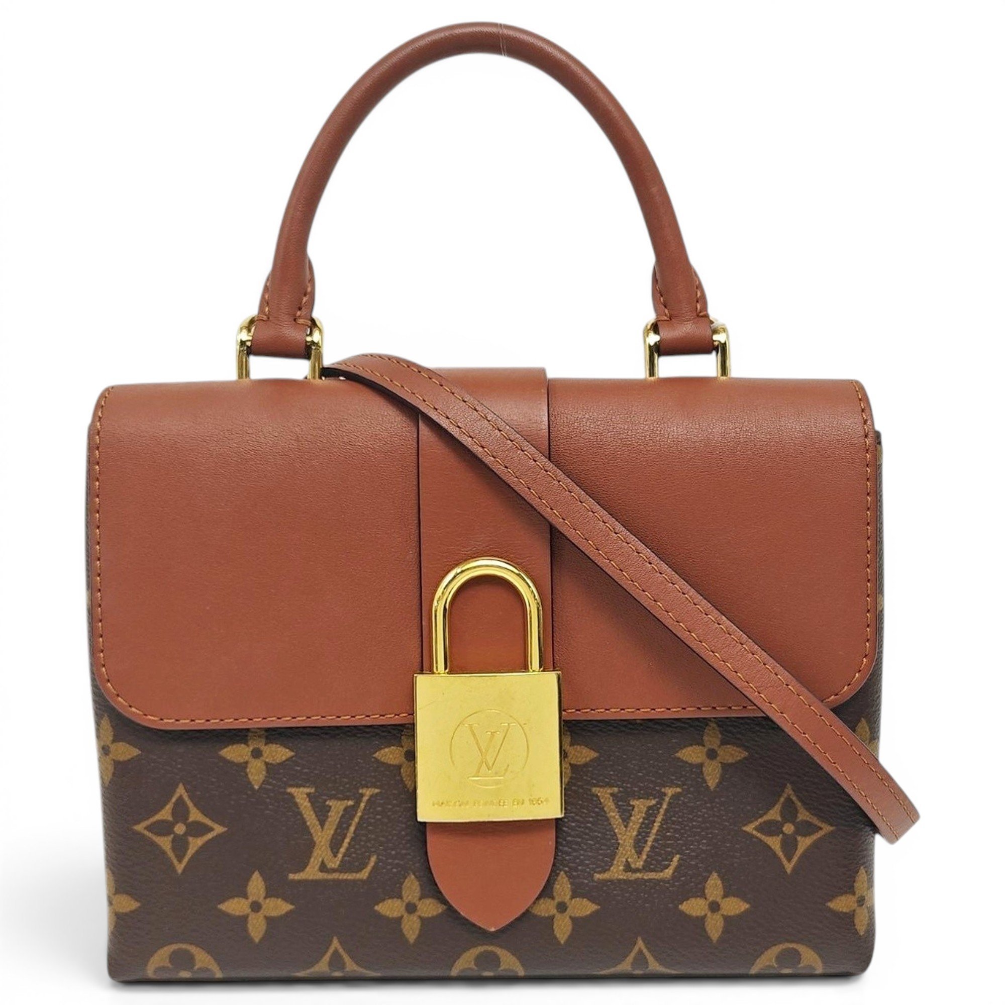 Locky BB leather handbag
