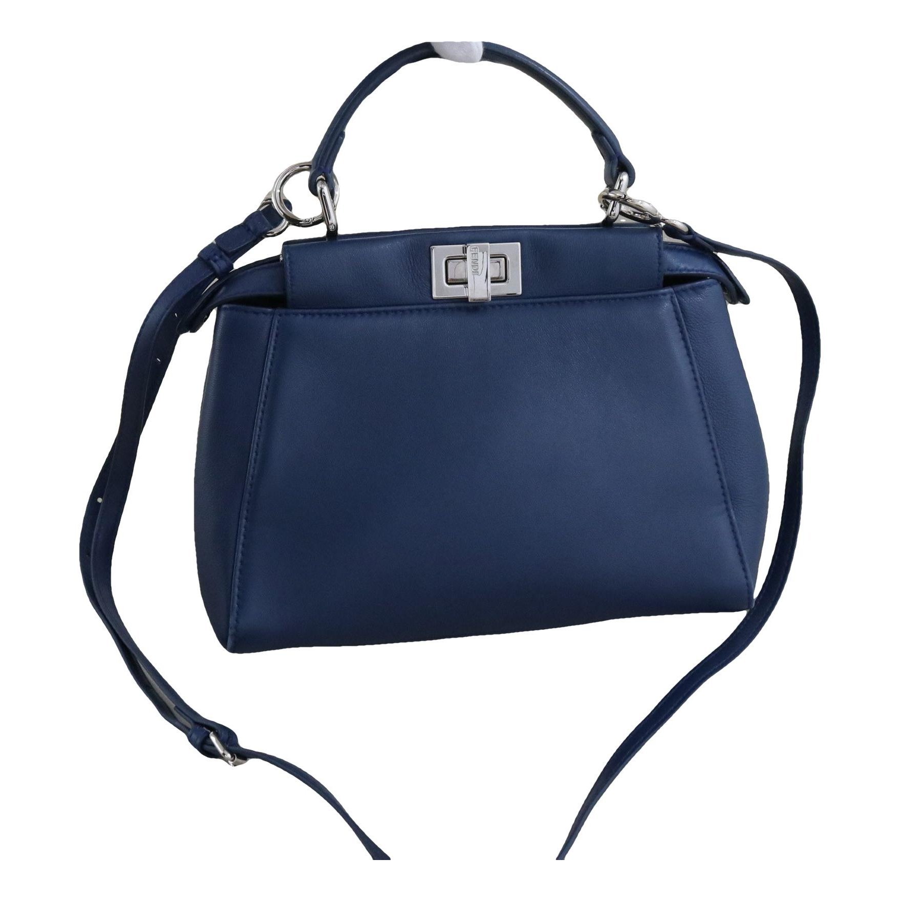 Peekaboo leather handbag