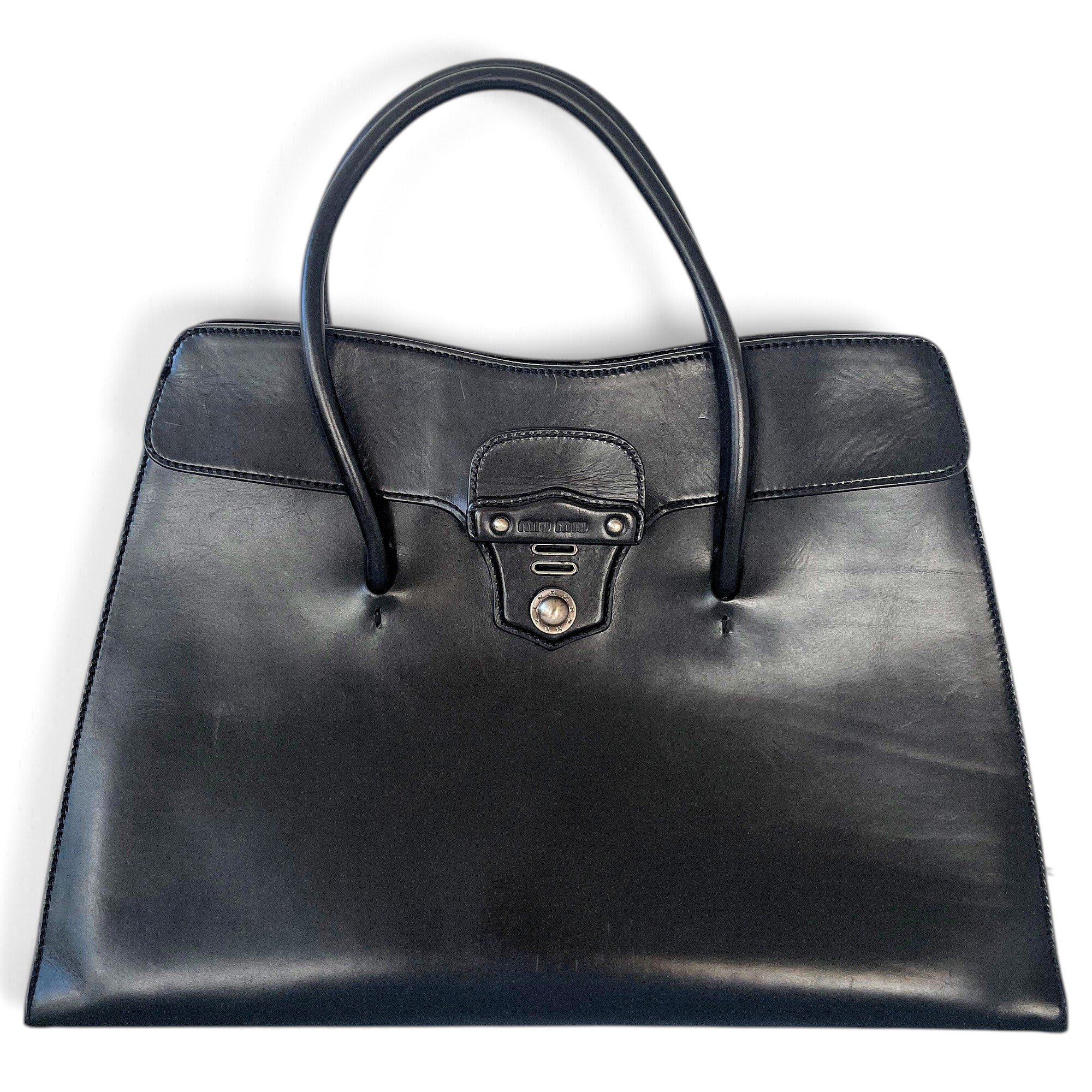 Leather handbag