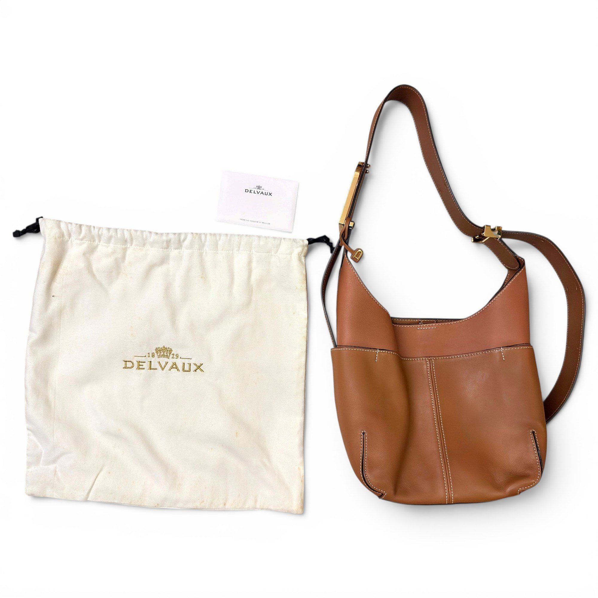 Leather crossbody bag