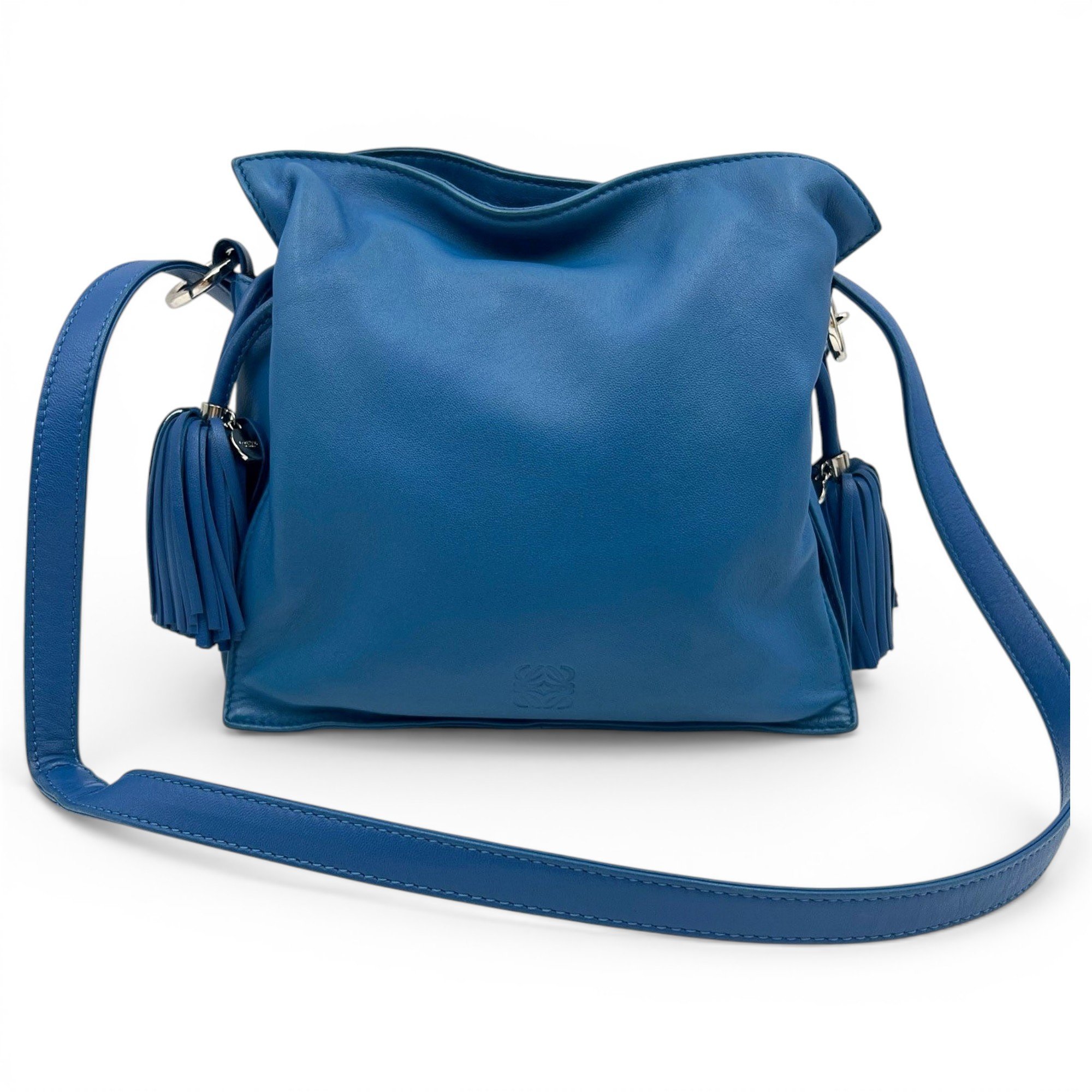 Flamenco leather handbag