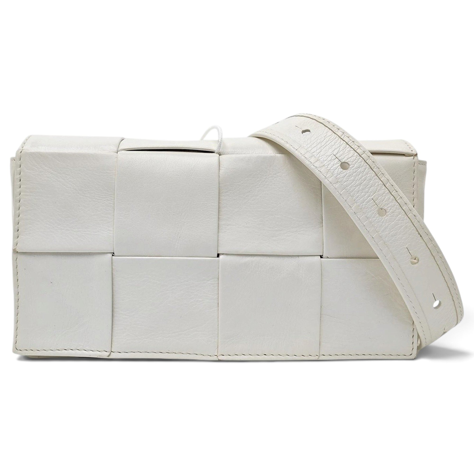 Brick Cassette leather handbag