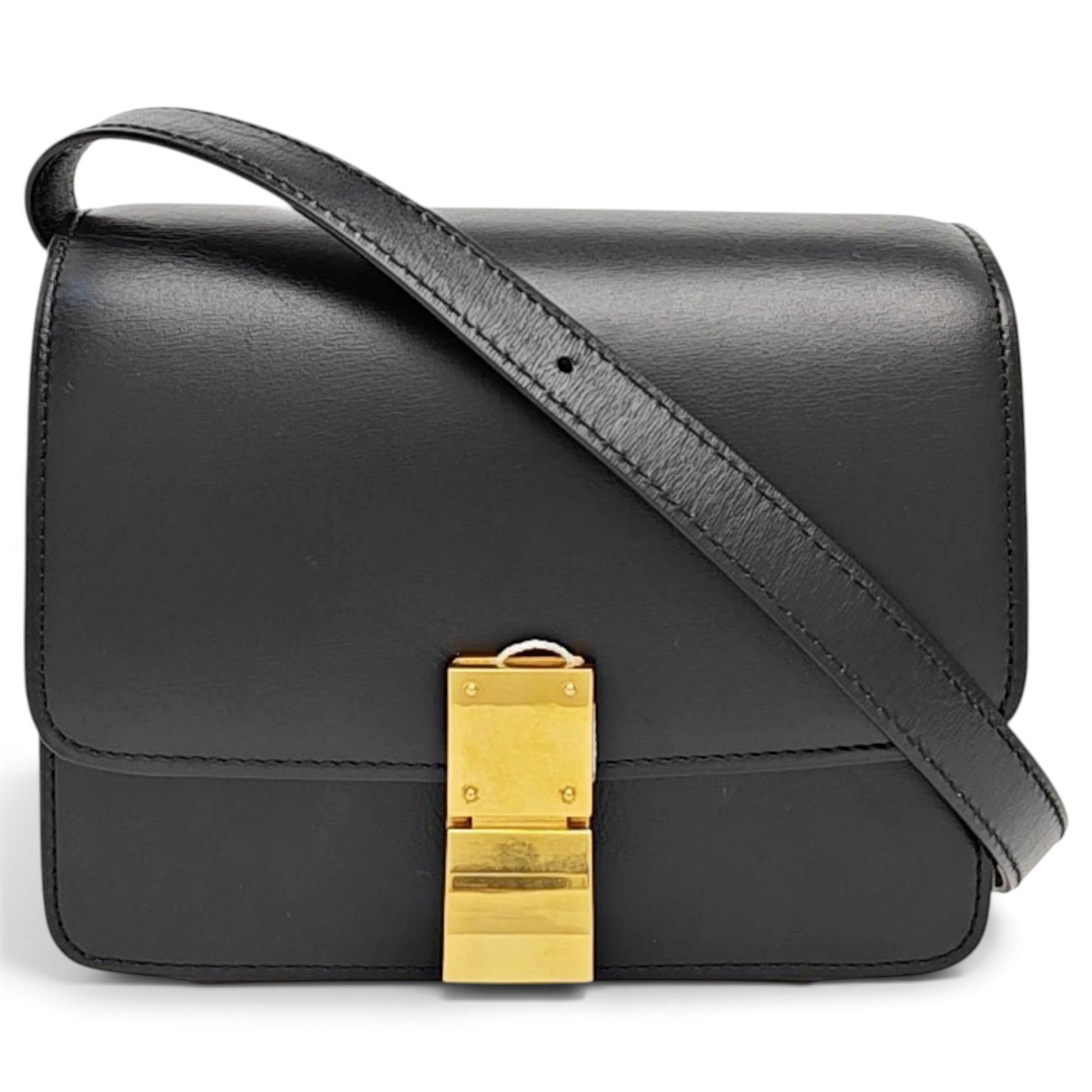 Classic leather handbag