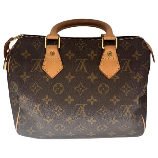 Speedy leather handbag