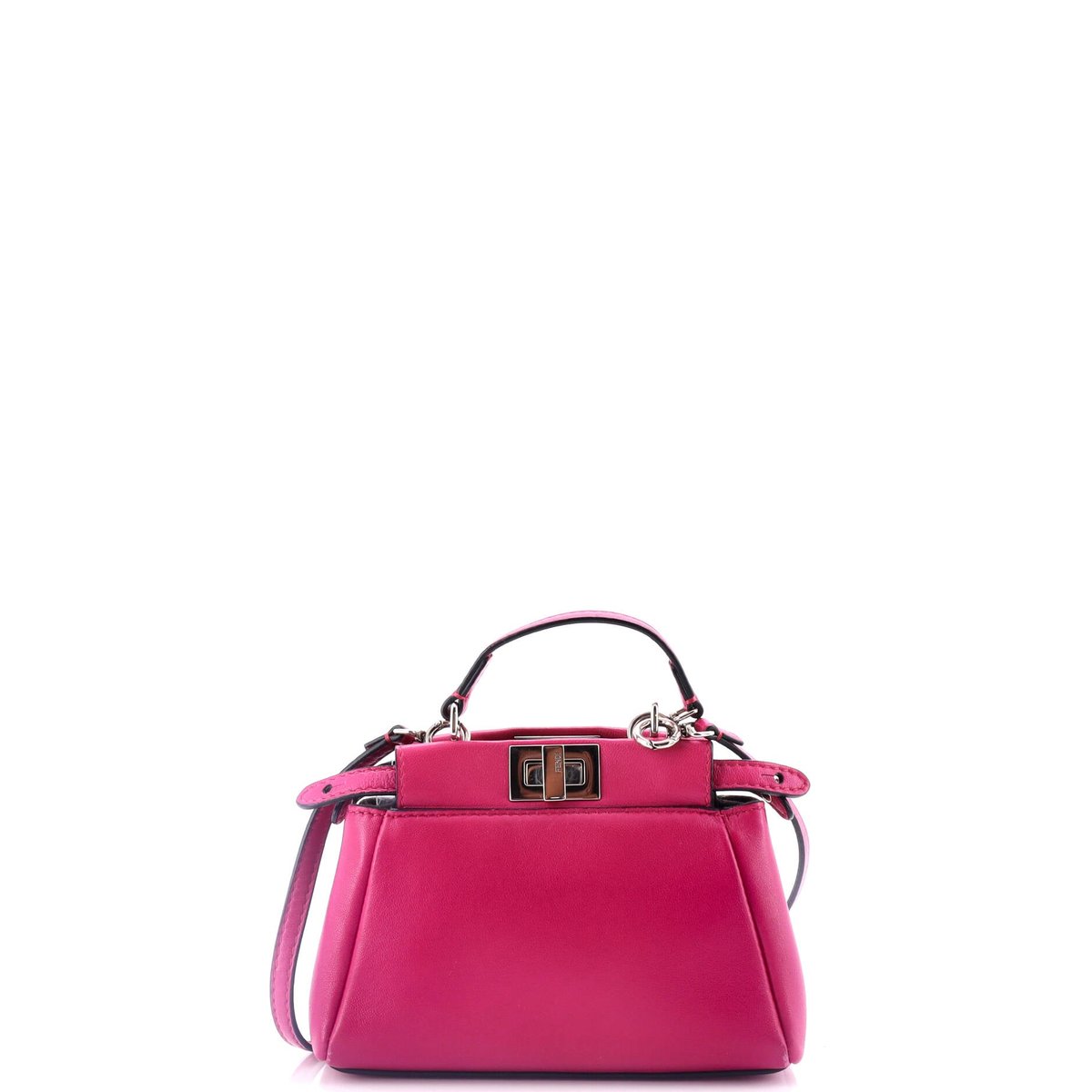 Fendi Peekaboo Bag Leather Micro