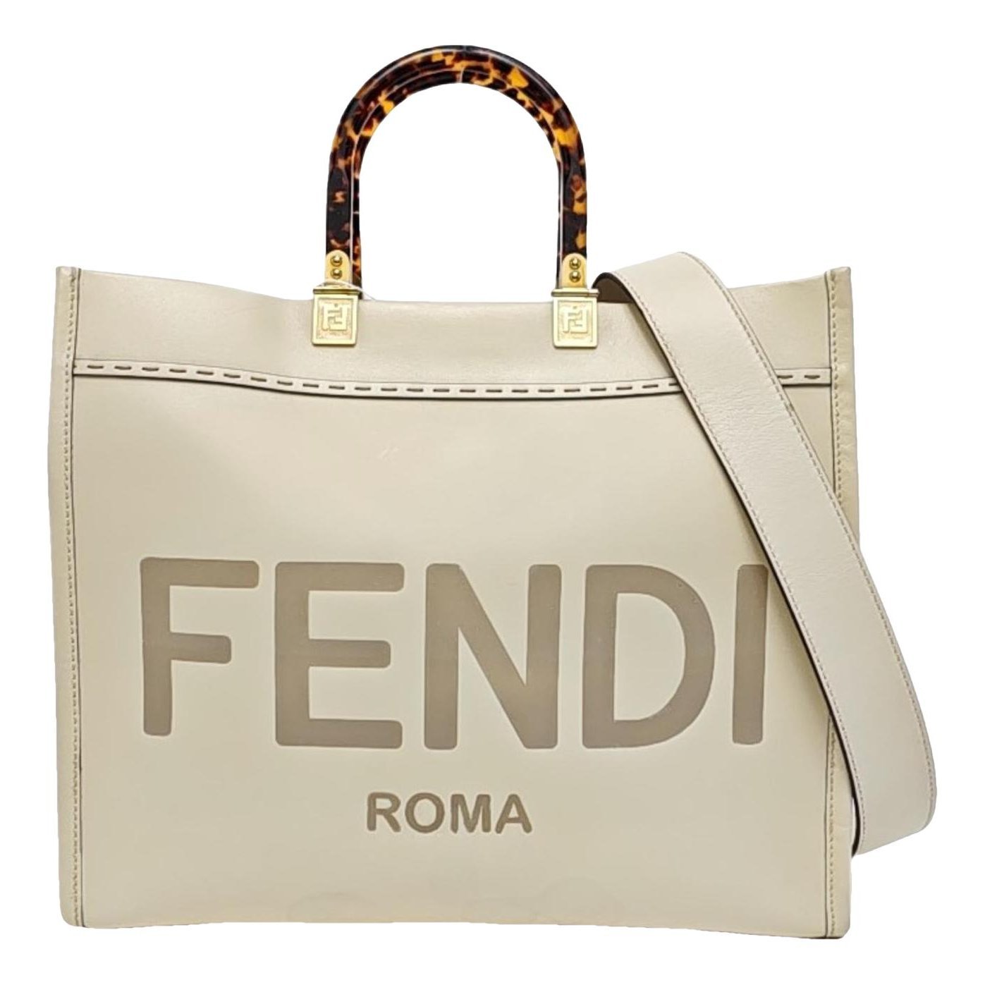 Sunshine leather tote