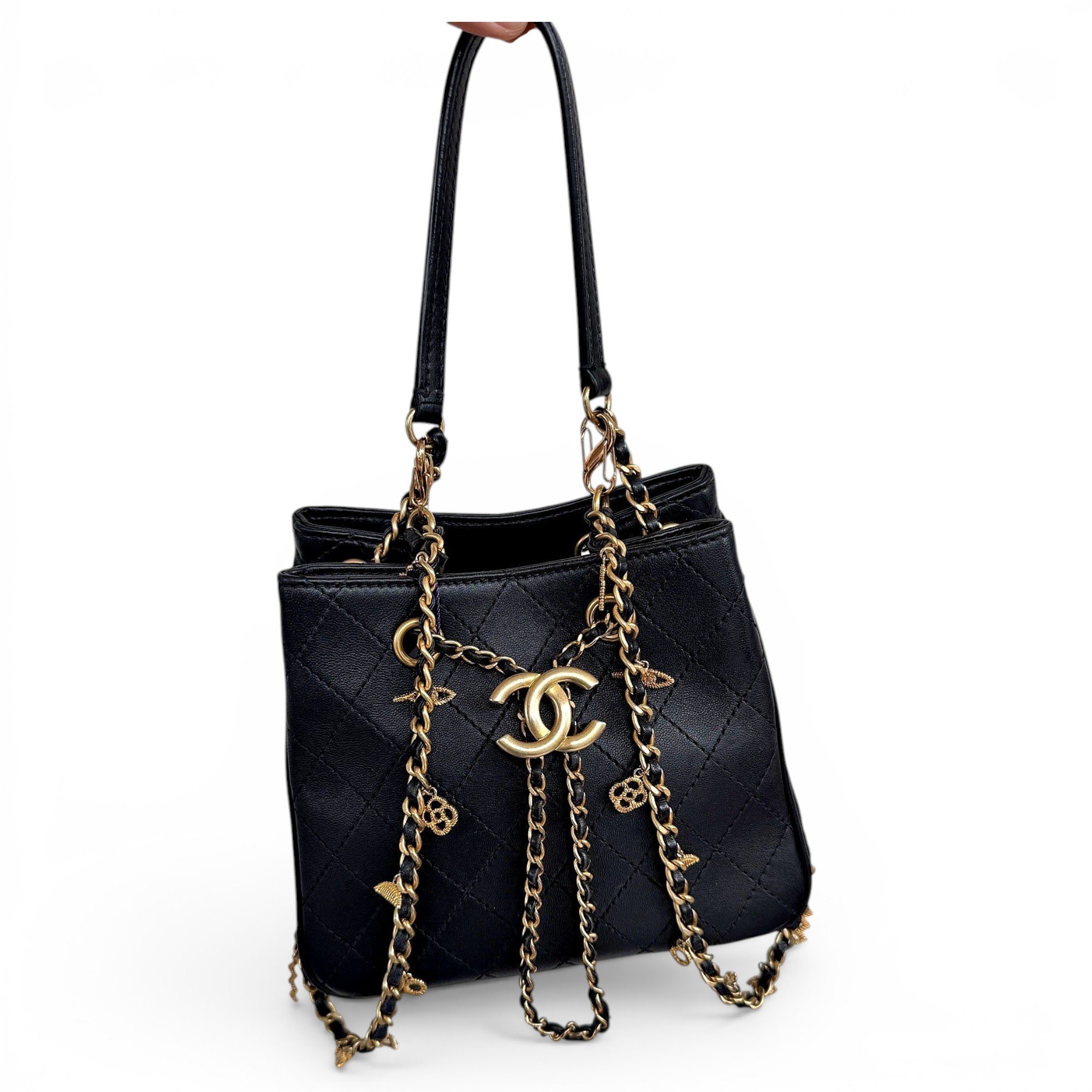 Leather crossbody bag