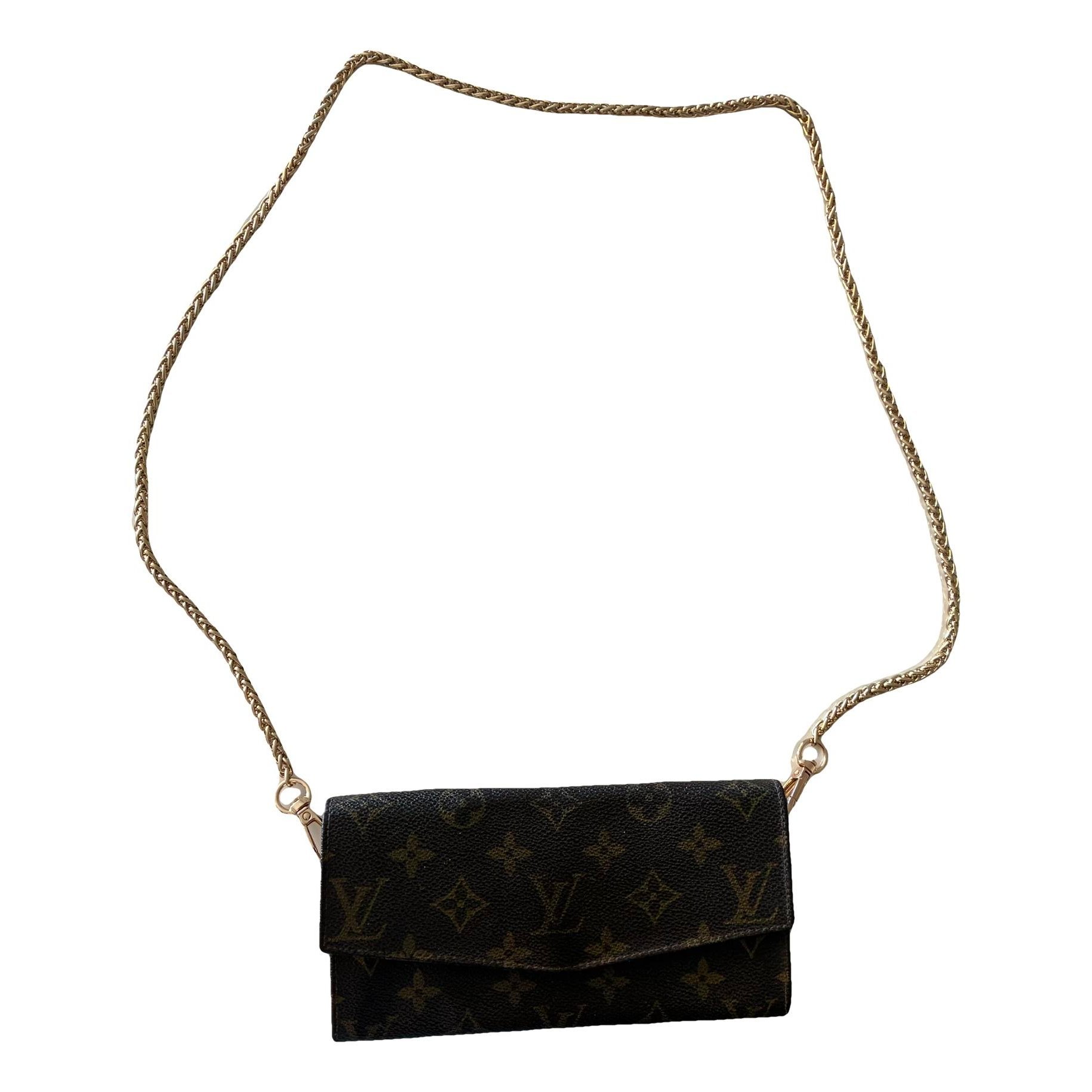 Leather crossbody bag