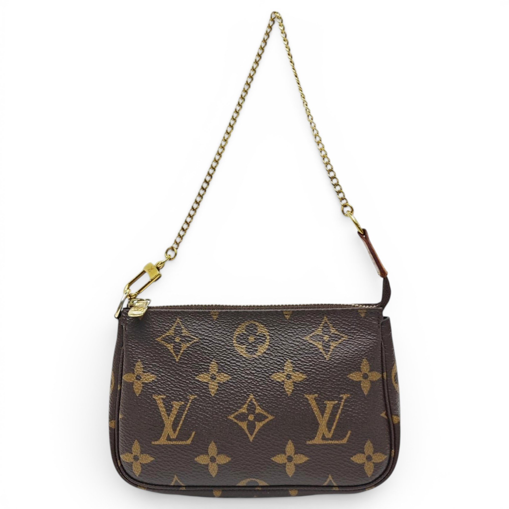 Pochette Accessoire leather handbag