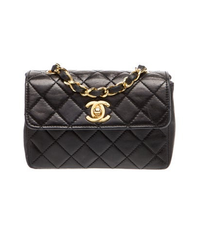 Chanel Vintage Quilted Mini Flap Bag