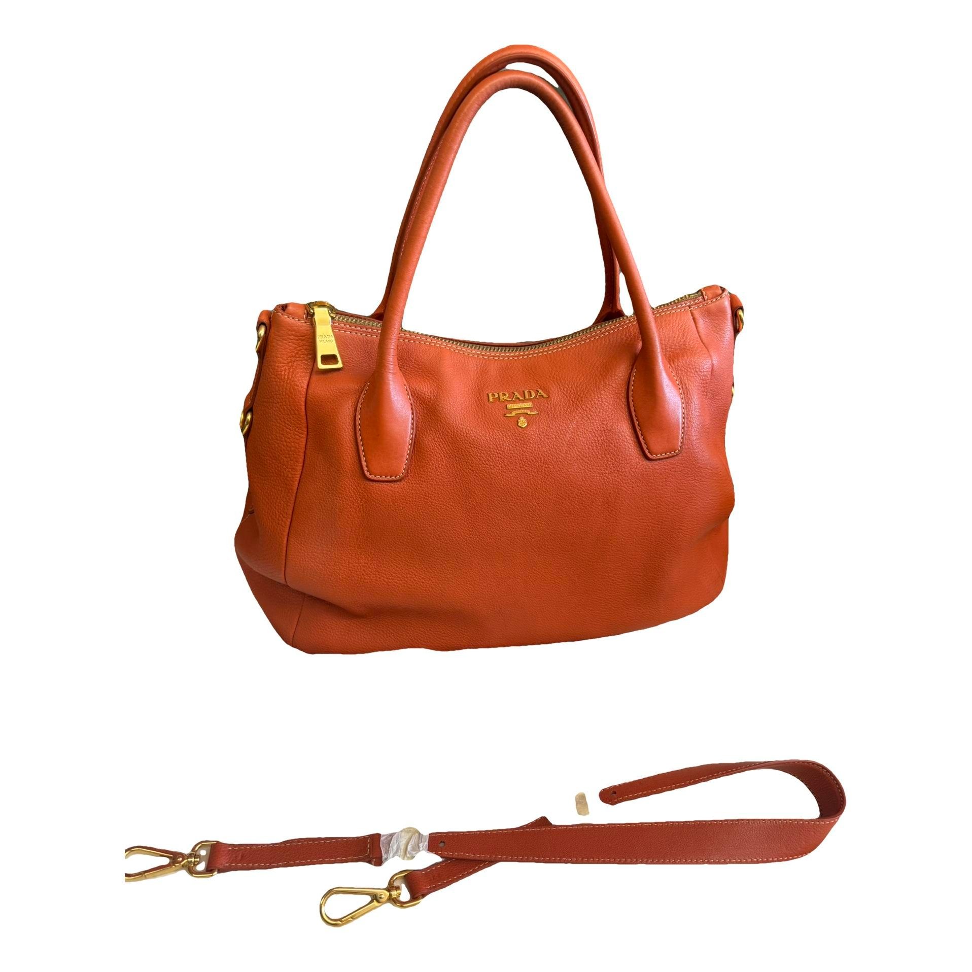 Leather handbag