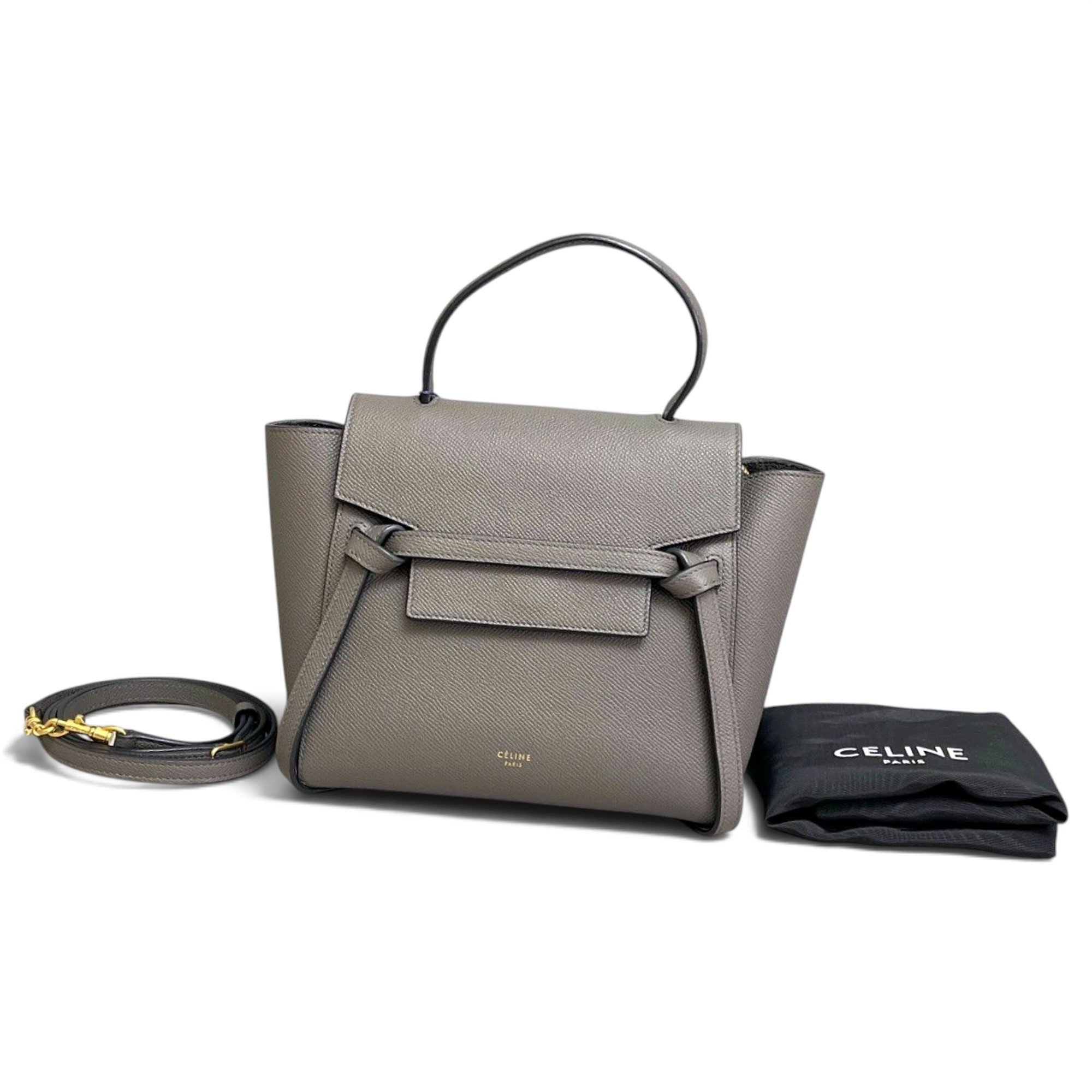 Celine Belt leather handbag