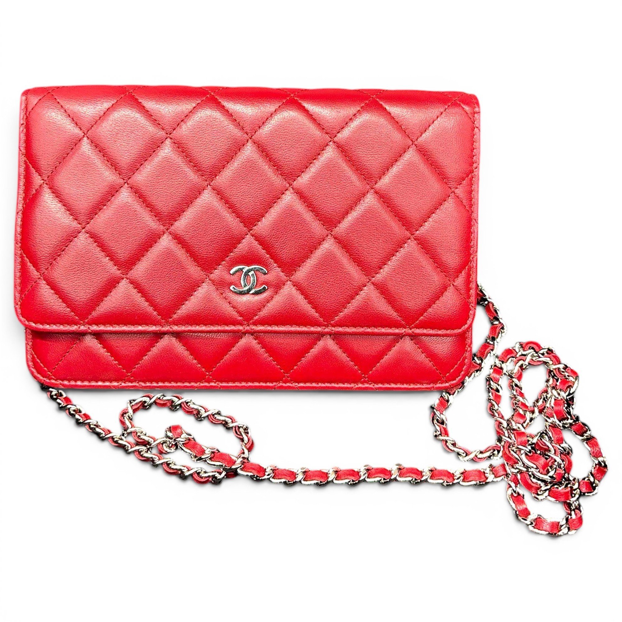Wallet On Chain Timeless/Classique leather crossbody bag