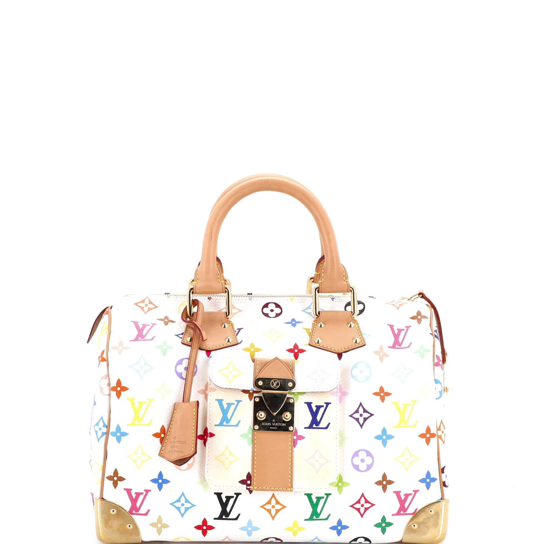 Louis Vuitton Speedy Handbag Monogram Multicolor 30