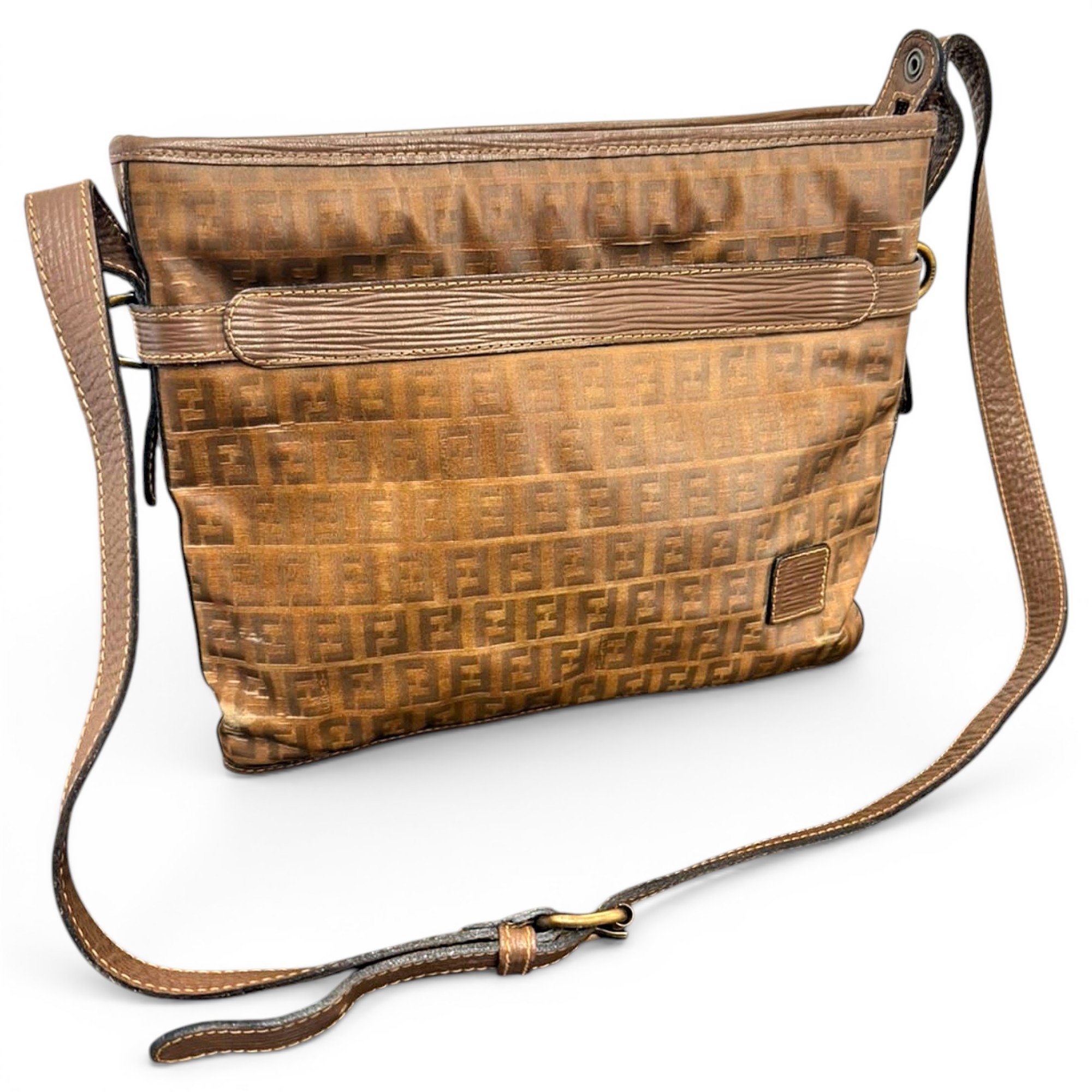 Mamma Baguette leather crossbody bag
