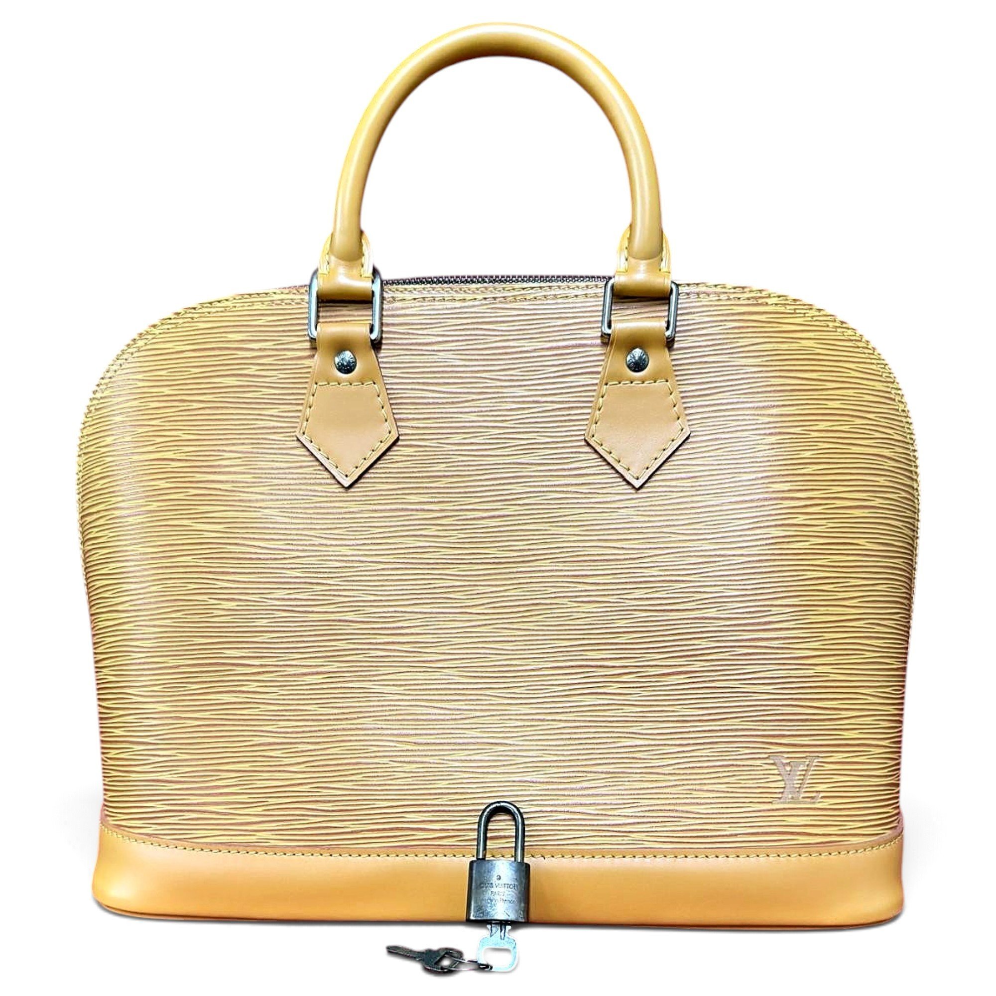 Alma leather handbag