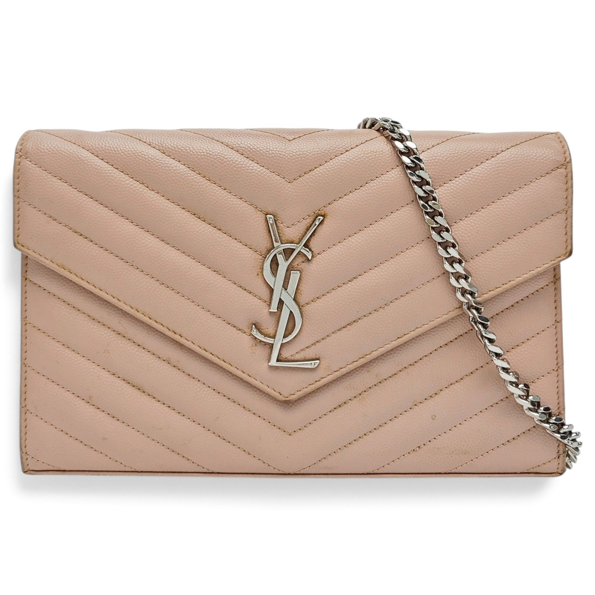 Baby monogramme leather handbag