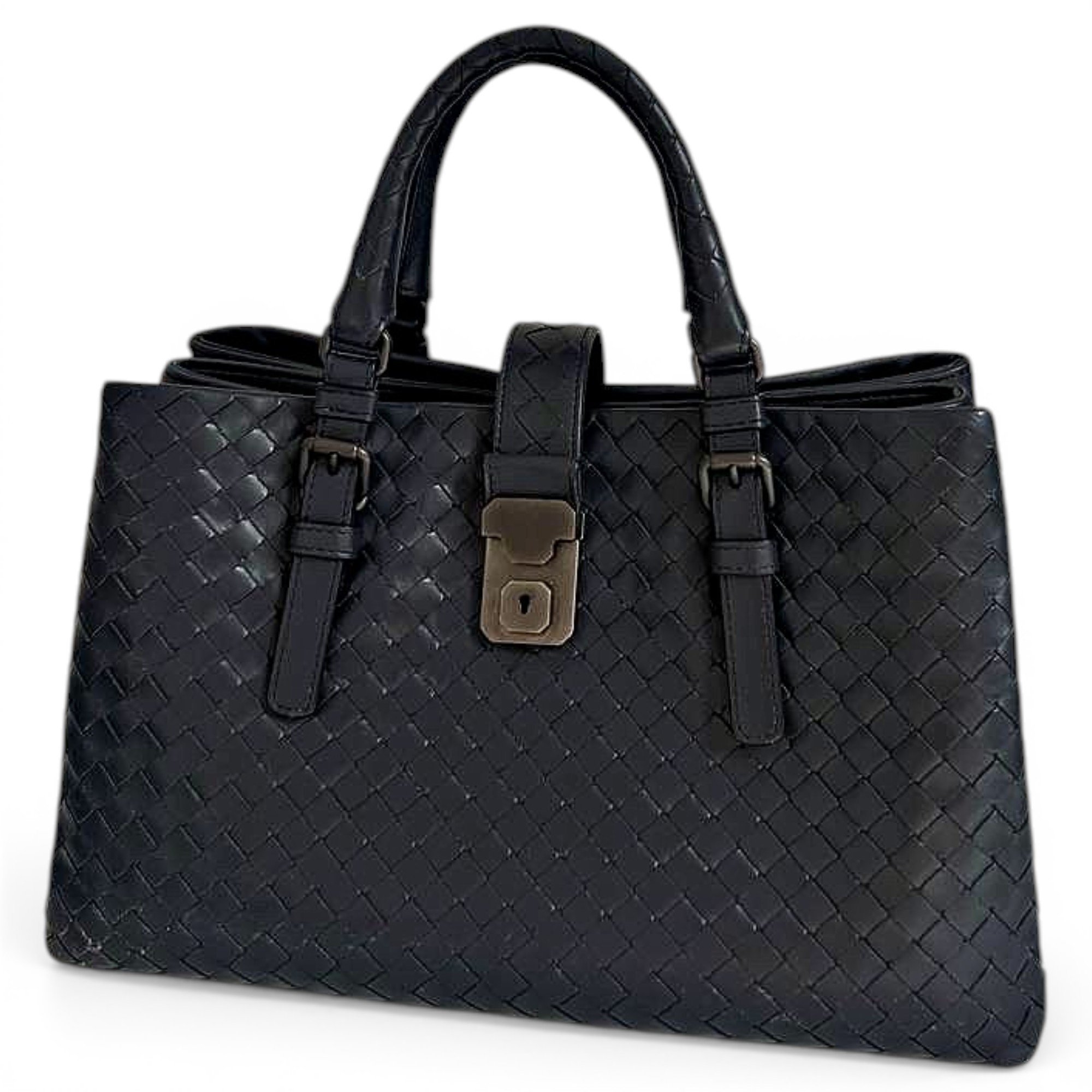 Bottega Veneta Roma leather handbag