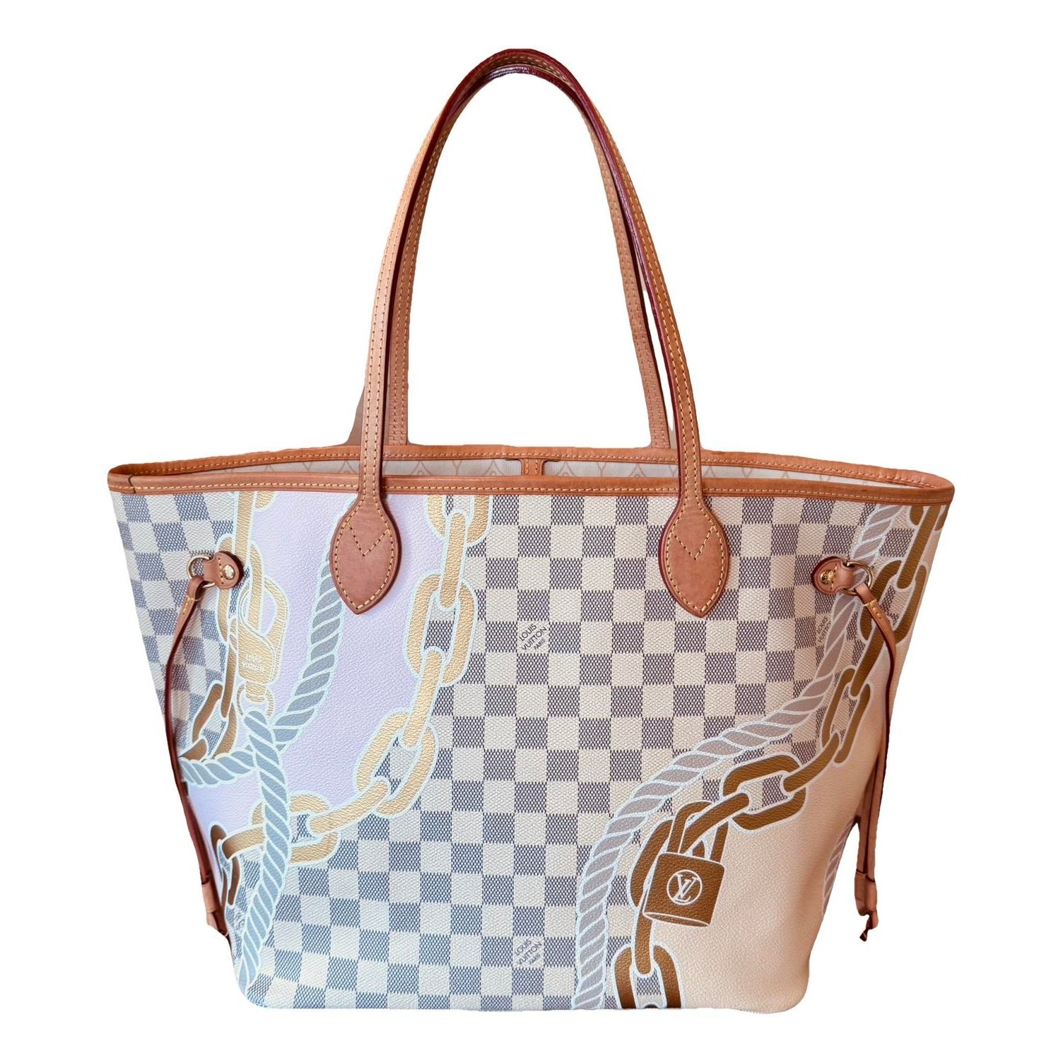 Neverfull leather tote