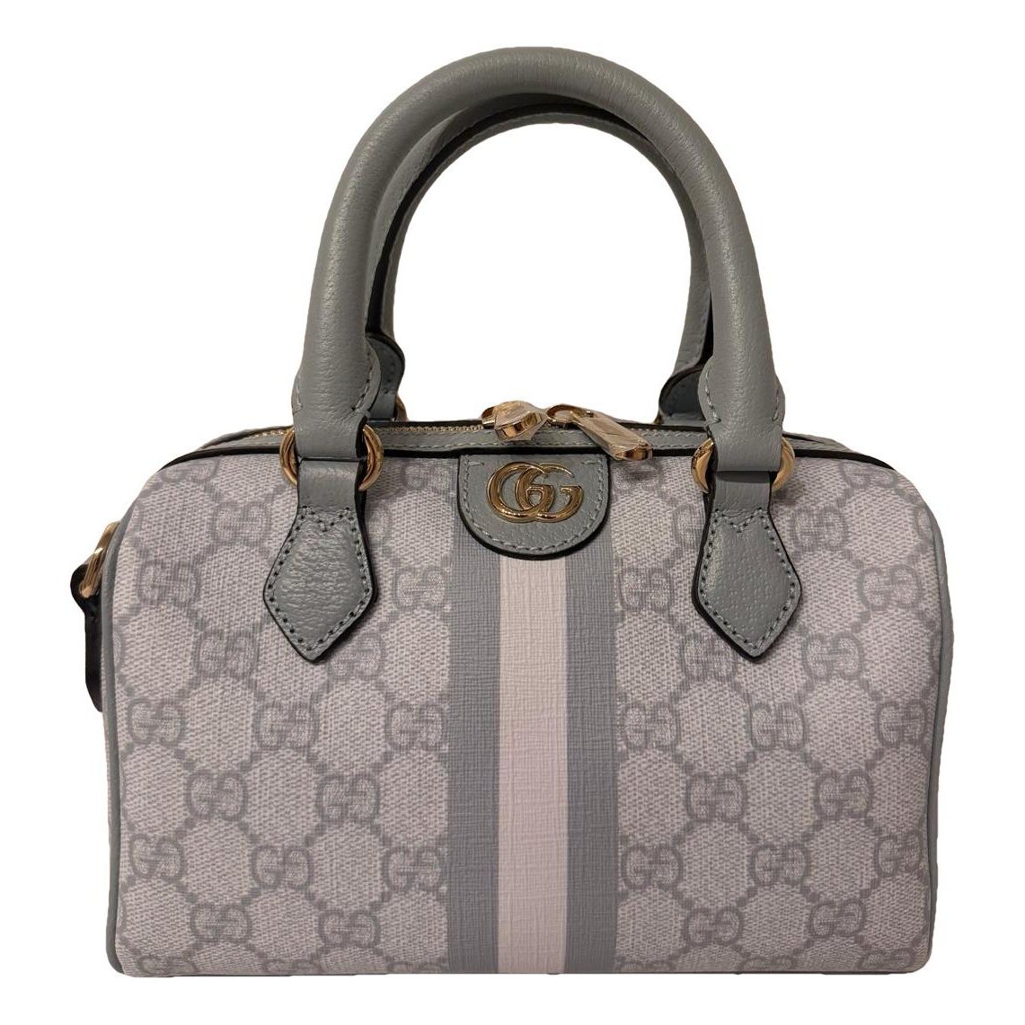 Ophidia Boston leather handbag