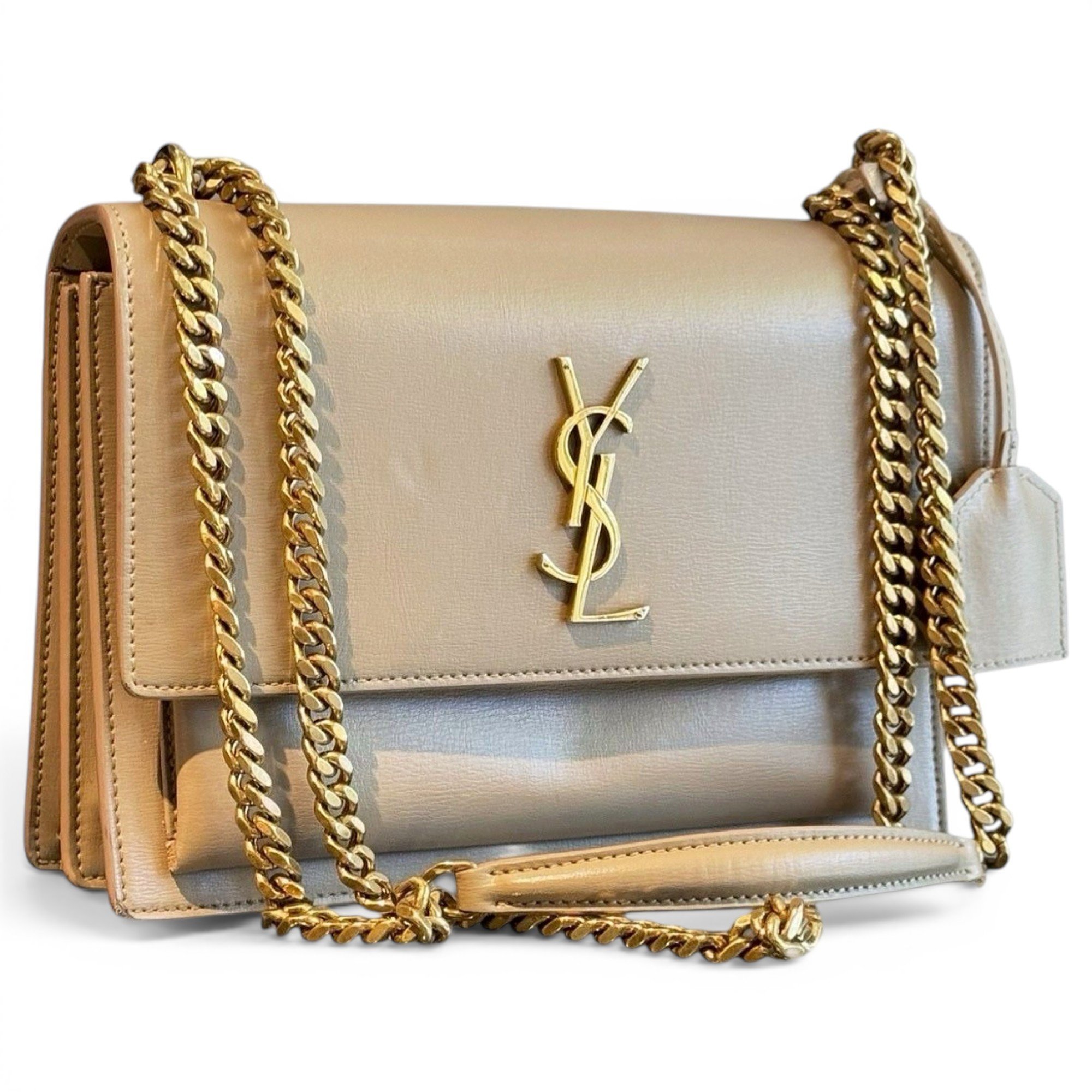 Sunset leather handbag