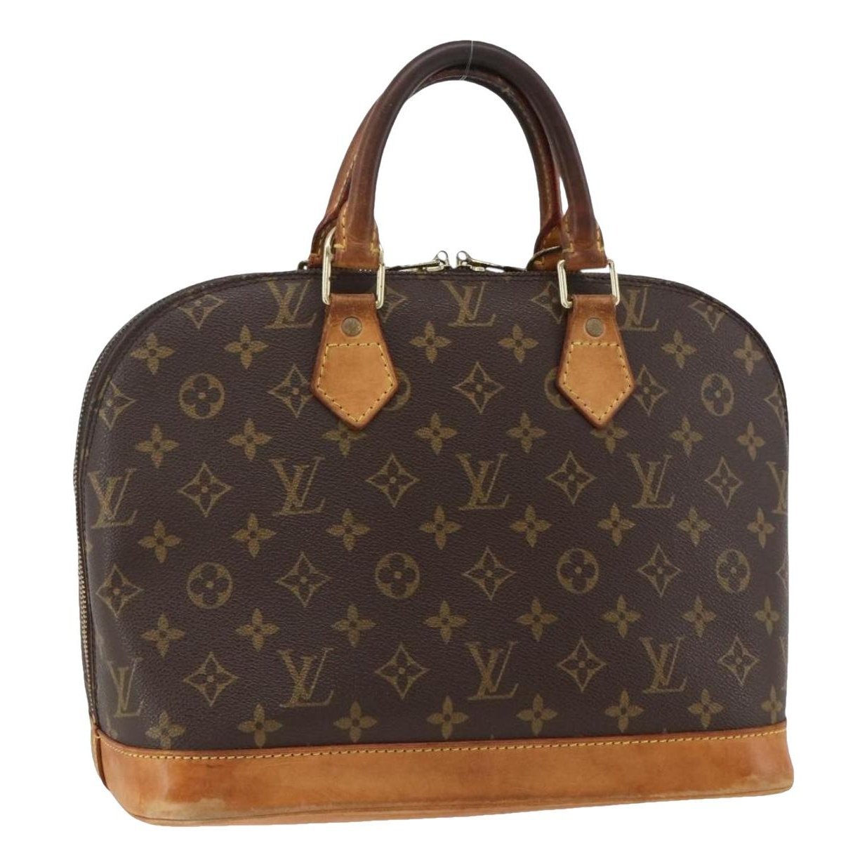 Alma leather handbag