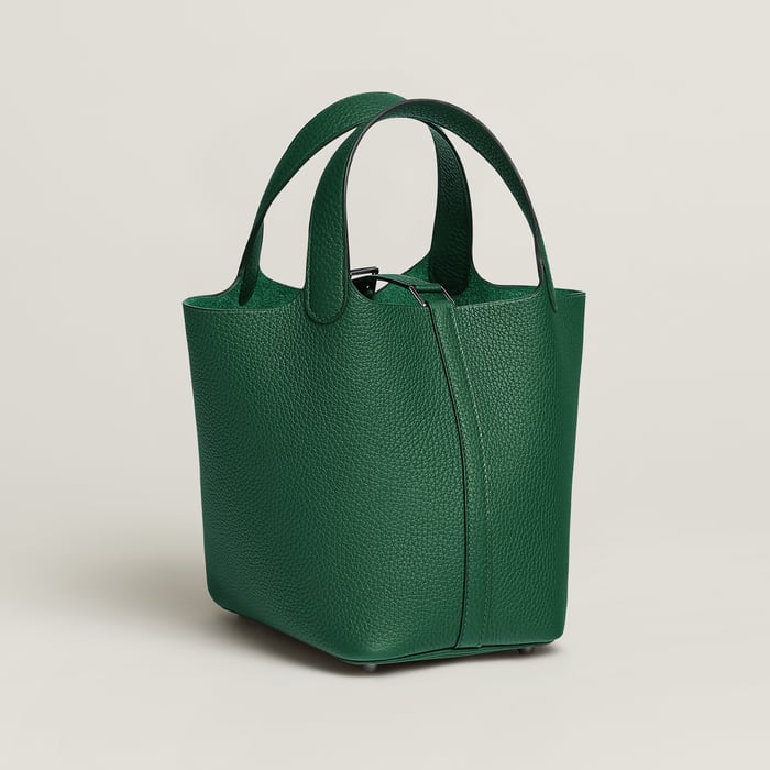 Vert Moyen Picotin Lock 18 Bag