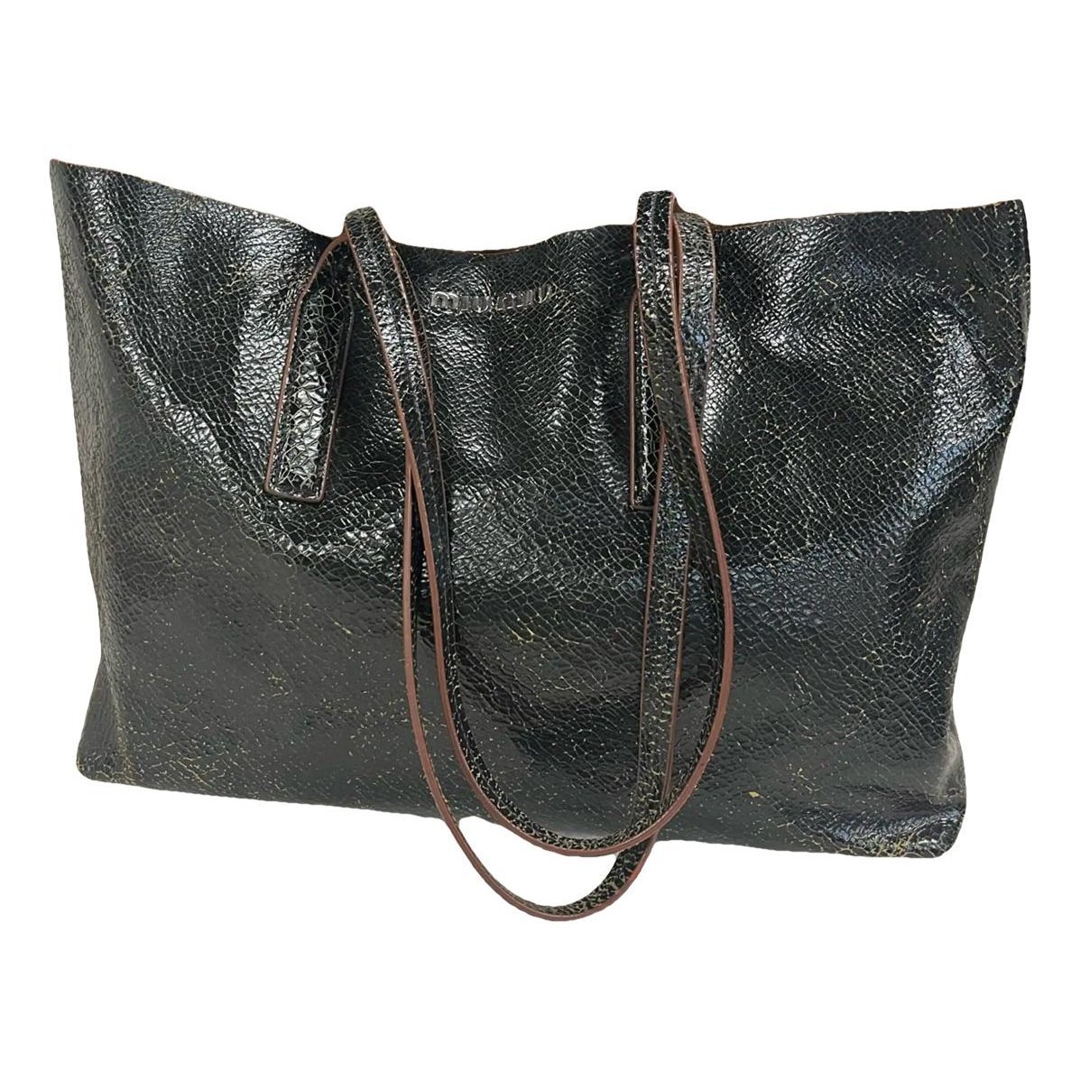 Leather handbag