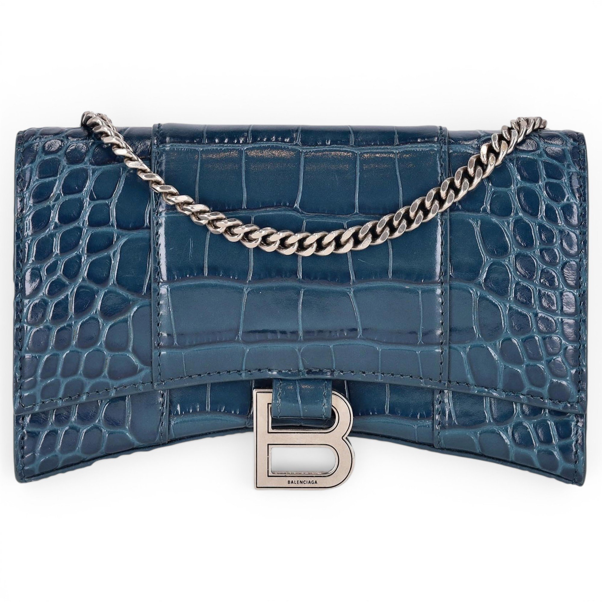 Balenciaga Hourglass leather crossbody bag