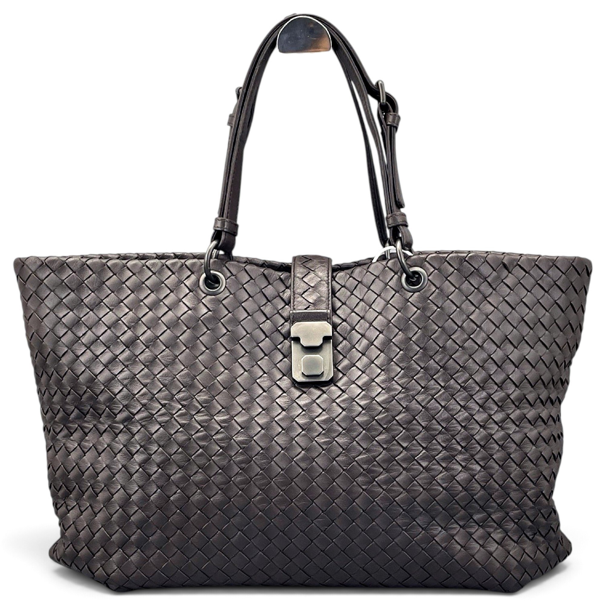 Leather tote