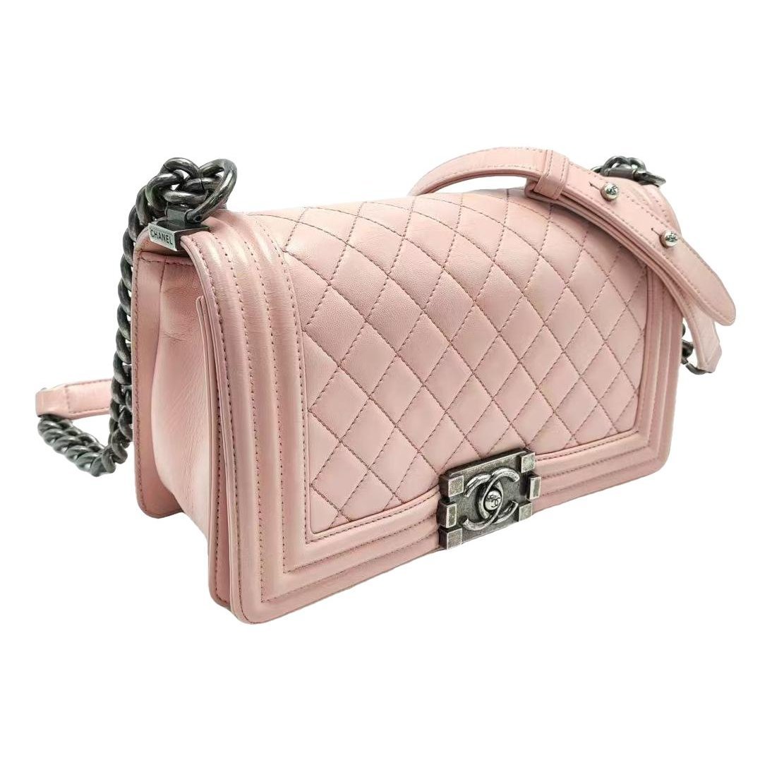Boy leather crossbody bag