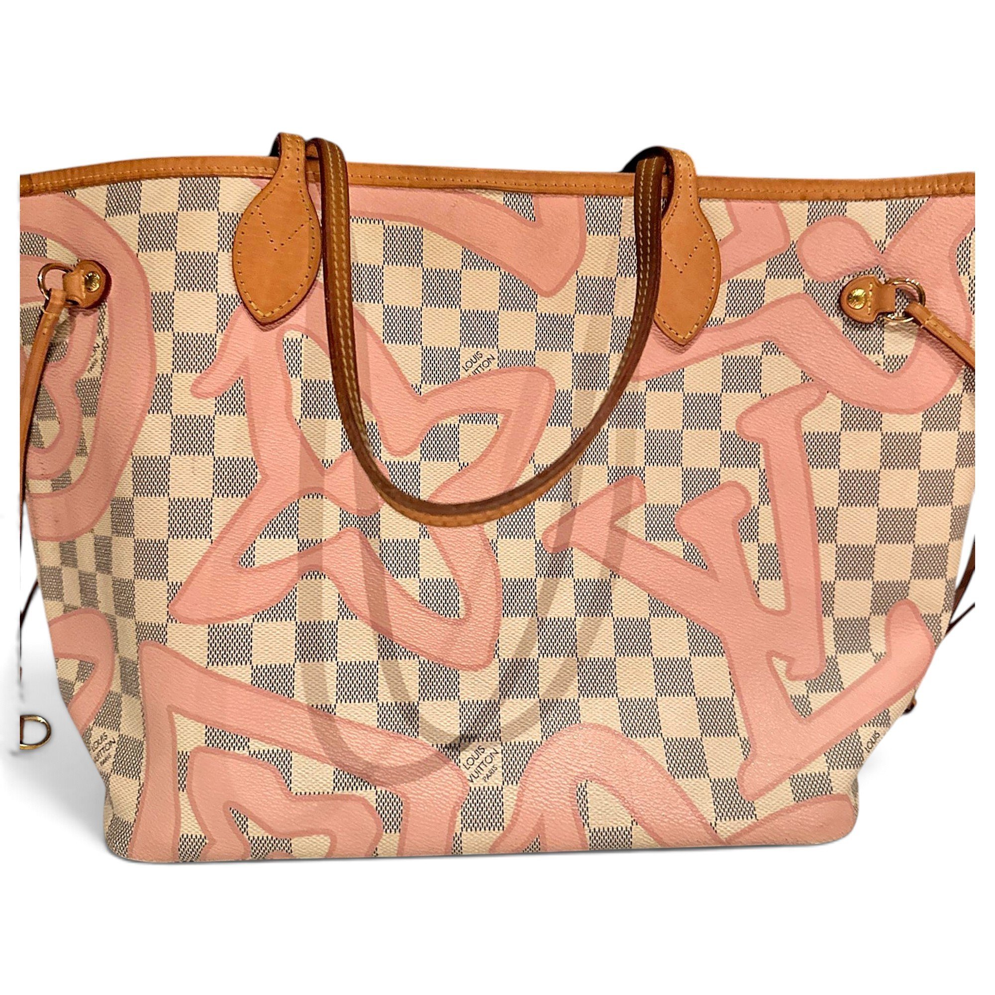 Louis Vuitton Neverfull leather tote