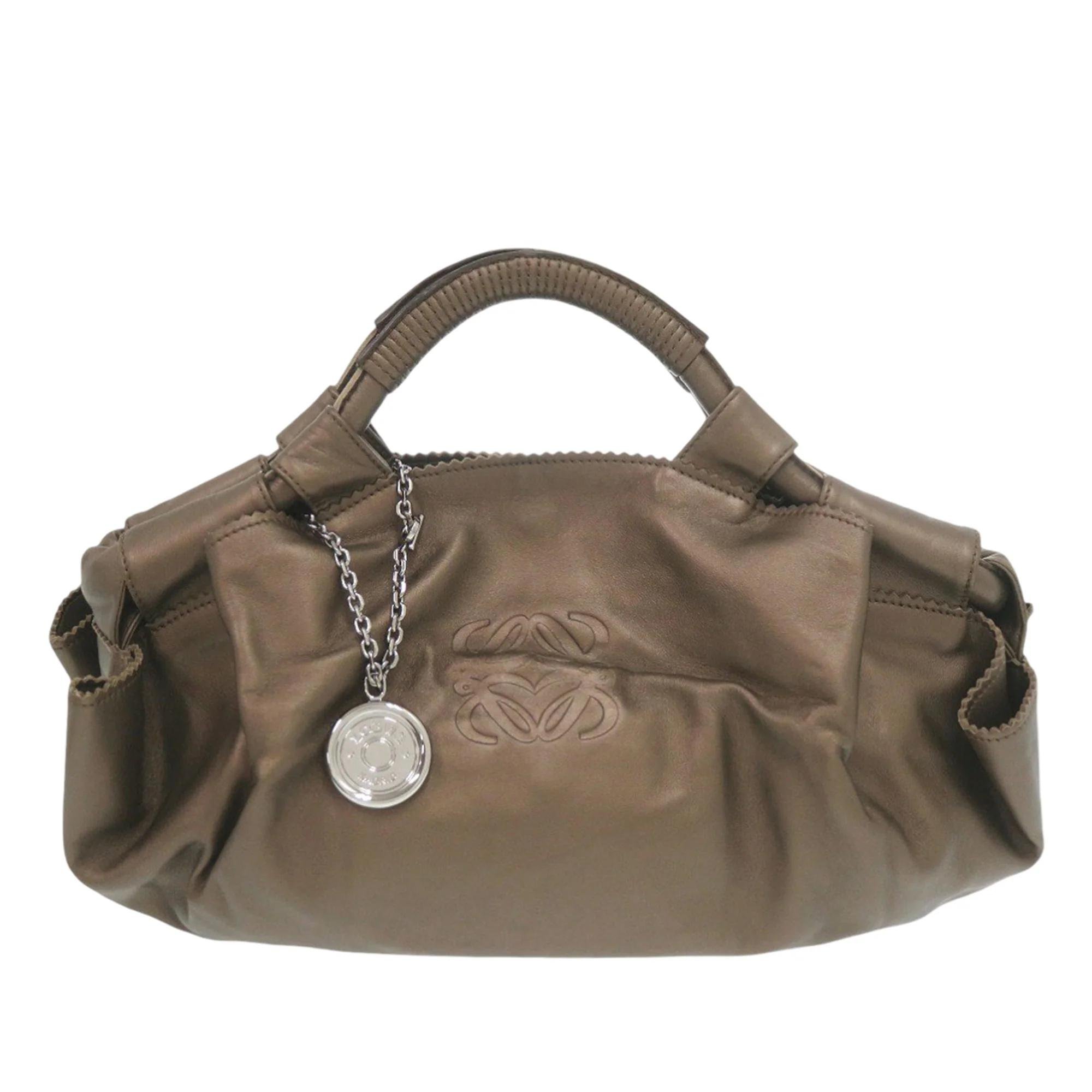 Leather handbag