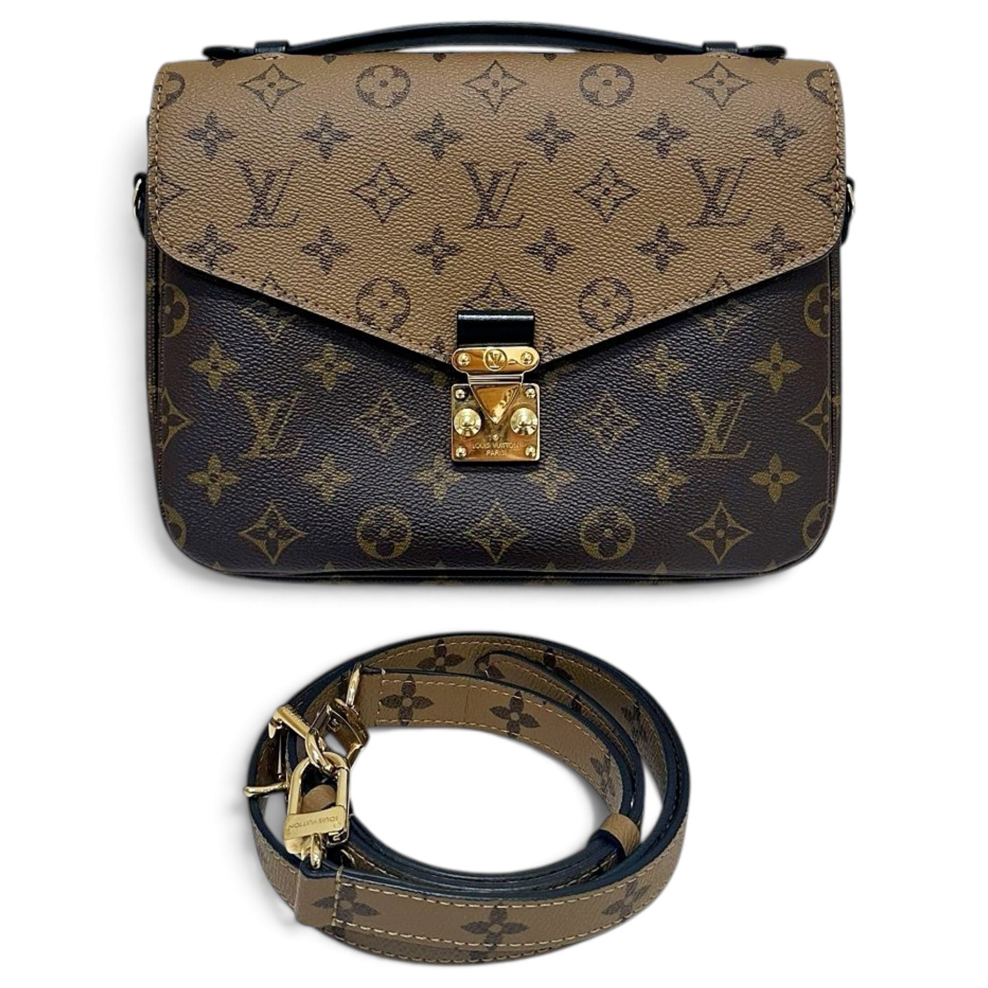 Metis leather handbag