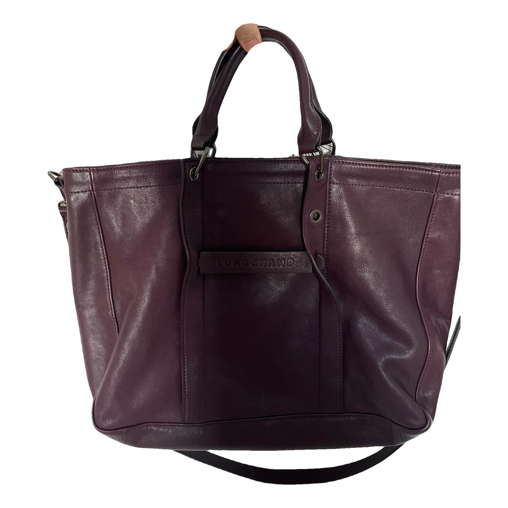 Longchamp 3D leather handbag