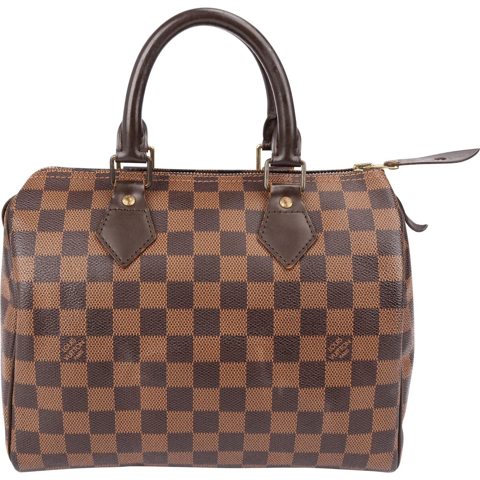Speedy leather handbag