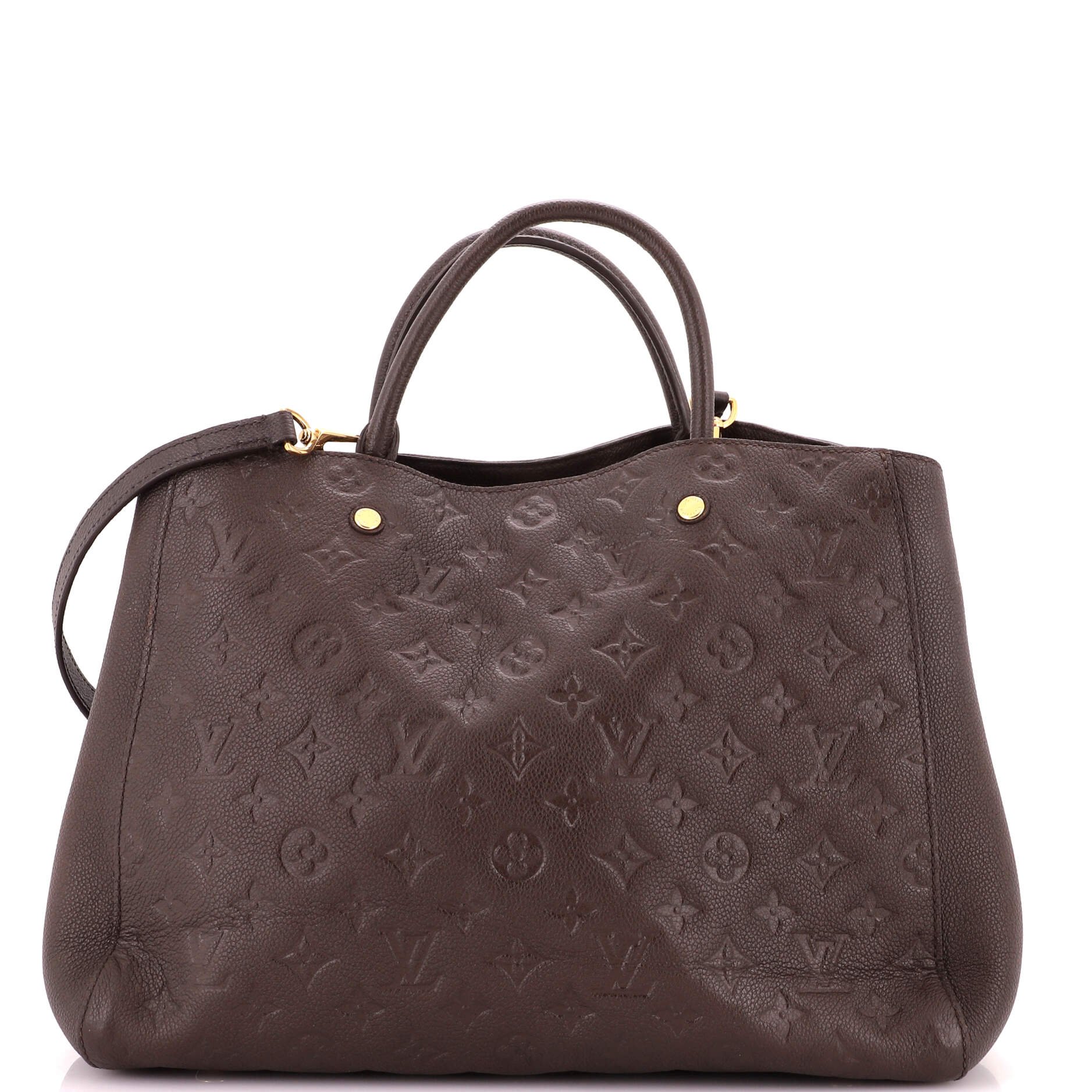 Montaigne Handbag Monogram Empreinte Leather GM