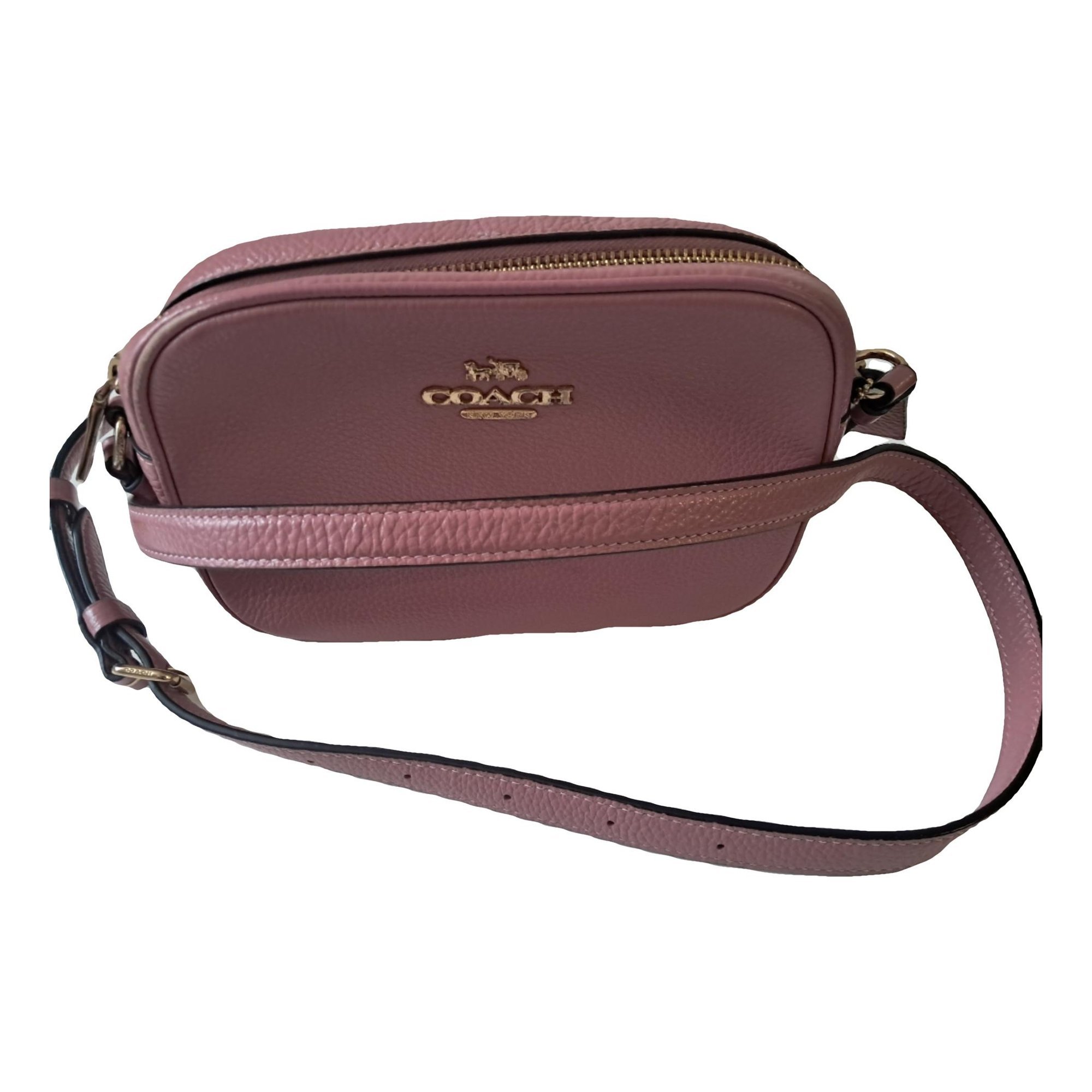 Signature Sufflette leather clutch bag