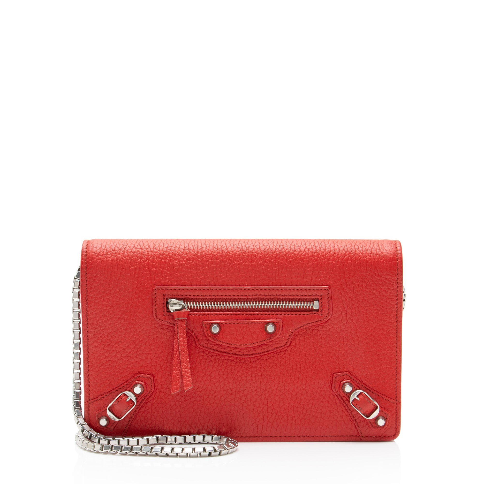 City leather crossbody bag