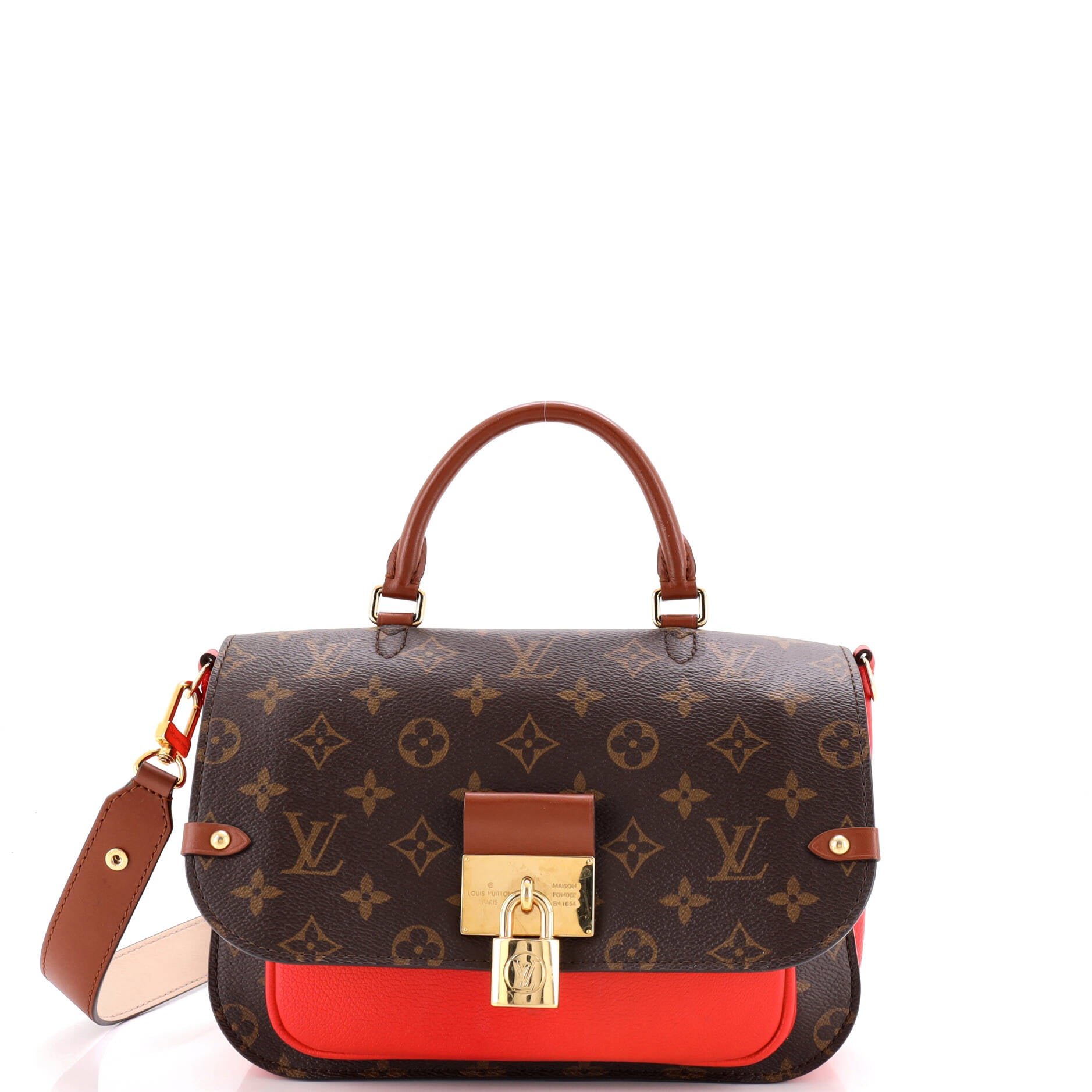 Vaugirard Handbag Monogram Canvas with Leather