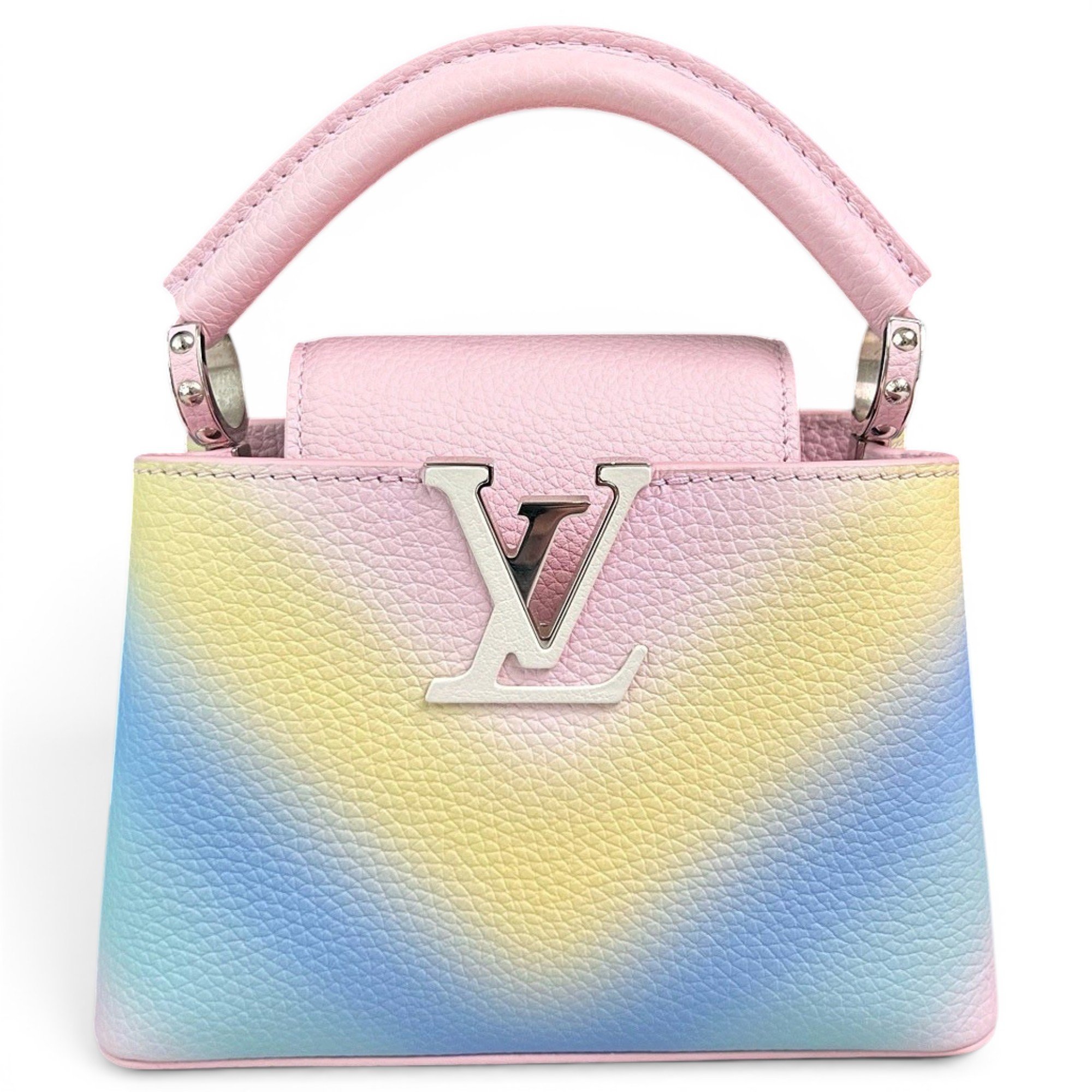 Capucines leather handbag