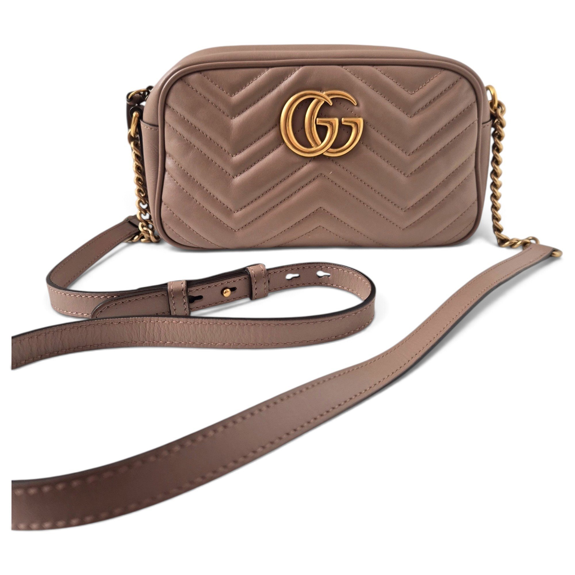 GG Marmont leather crossbody bag