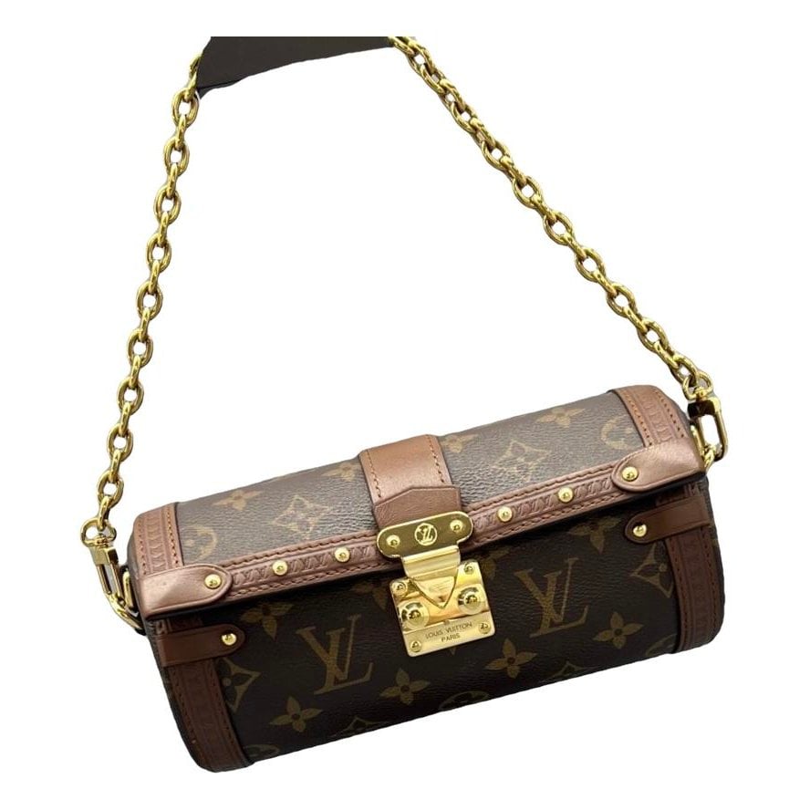 Papillon Trunk leather handbag
