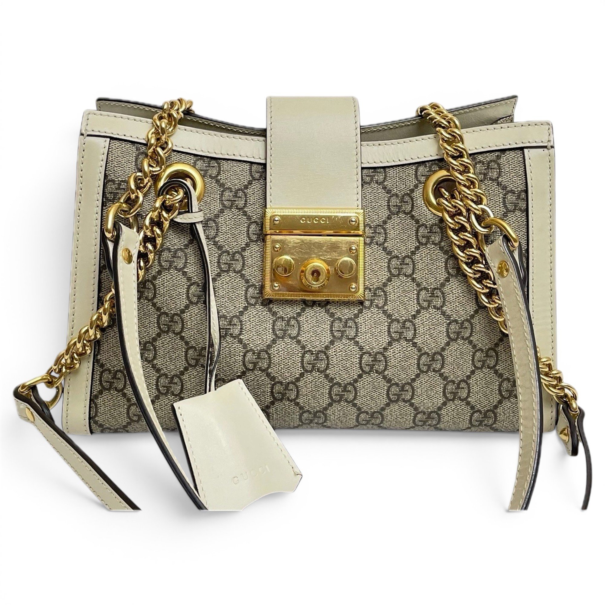 Padlock cloth handbag