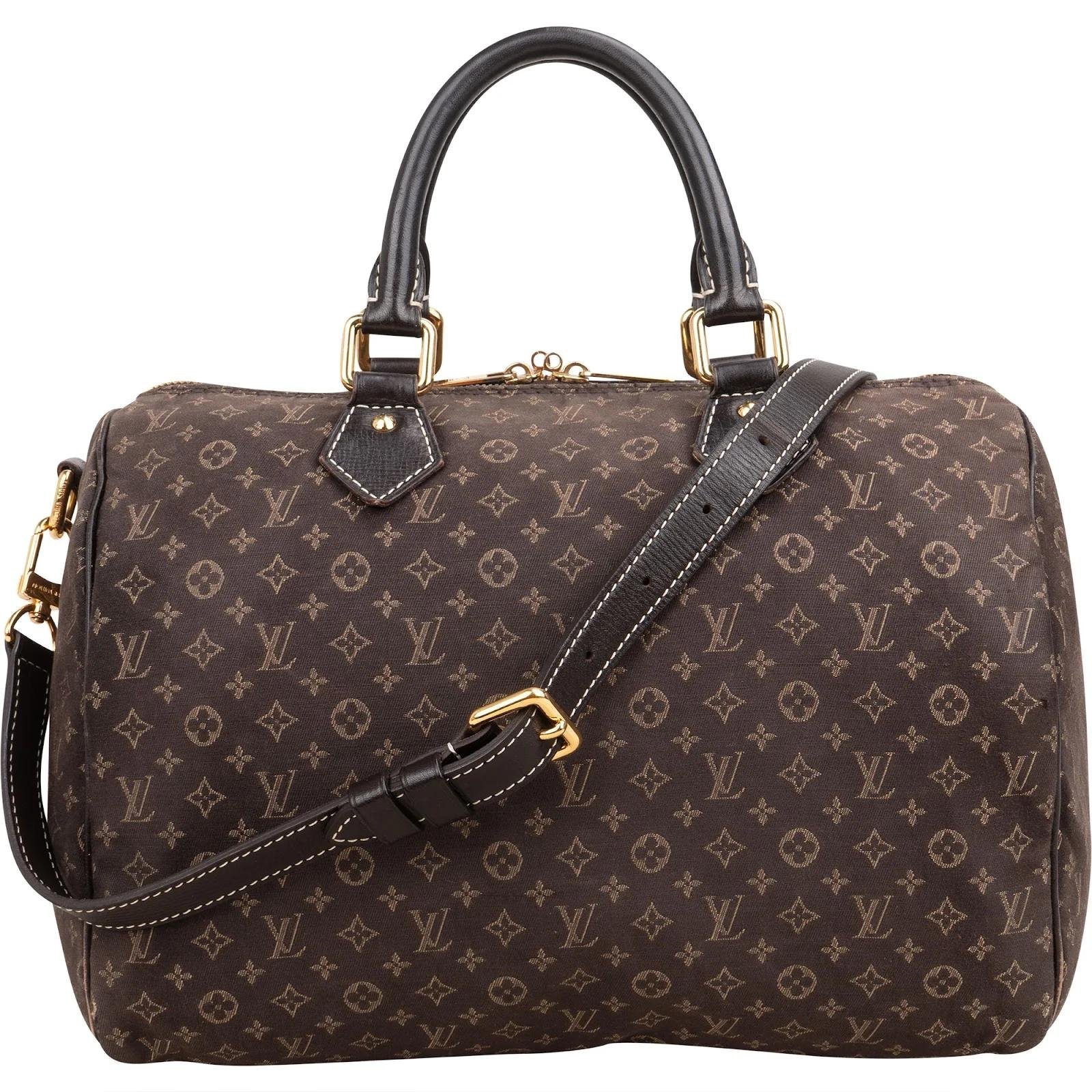 Speedy leather handbag