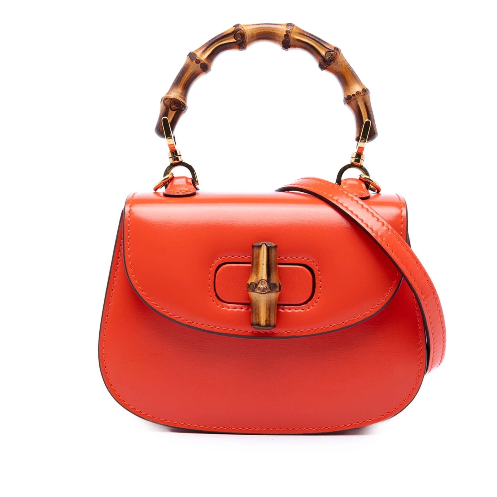 Bamboo Top Handle pony-style calfskin handbag