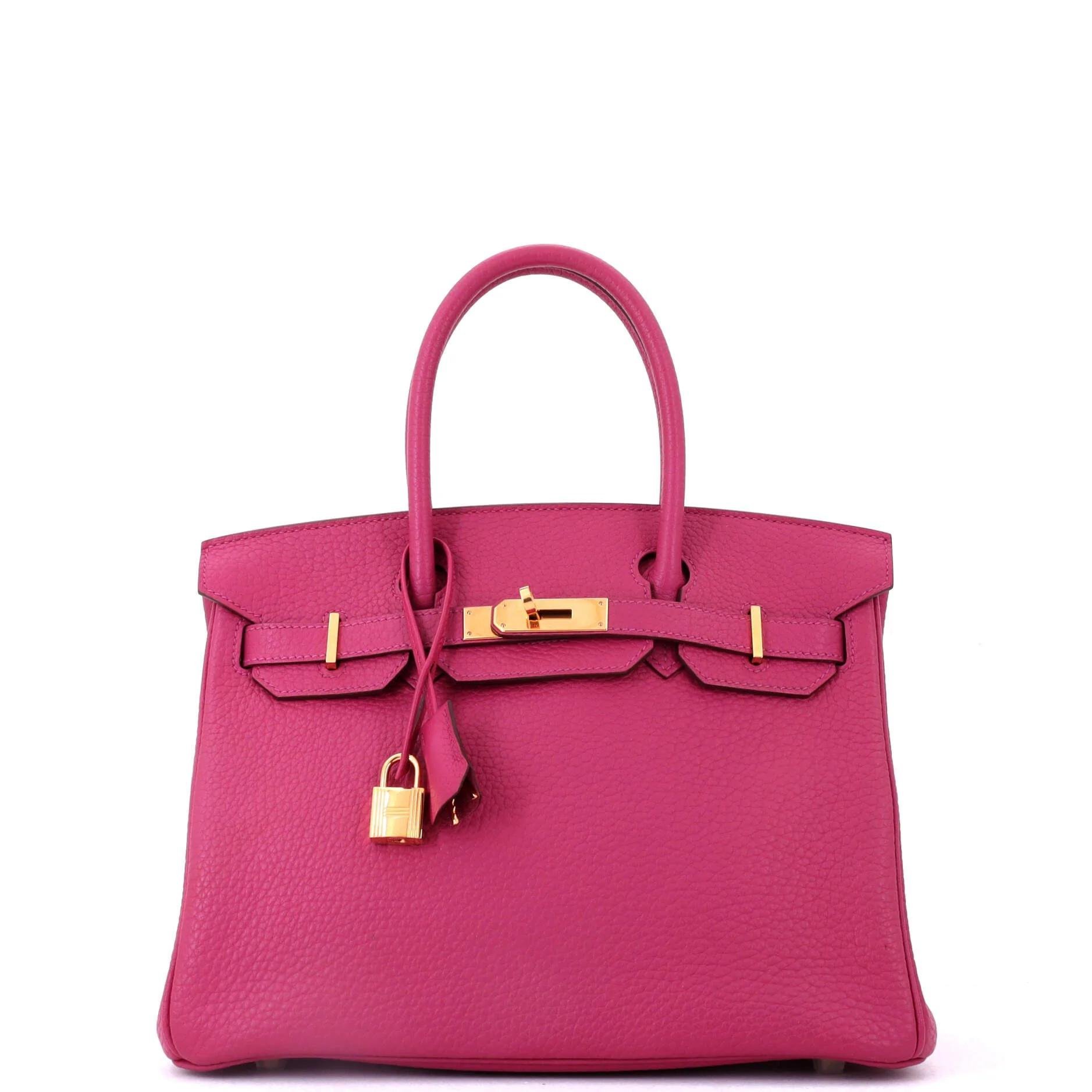 Birkin 30 leather tote