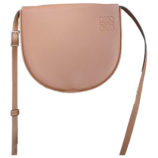 Heel leather crossbody bag
