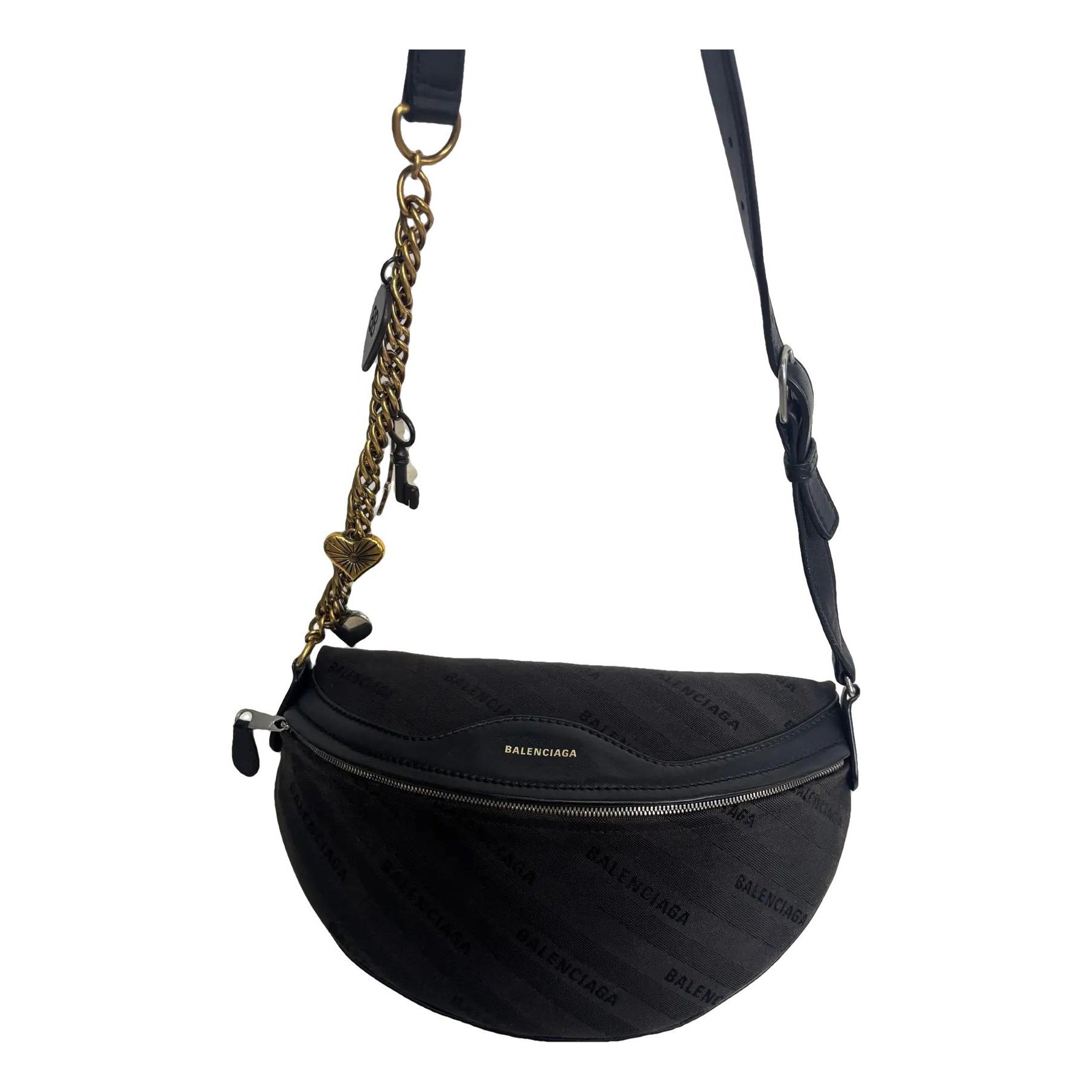Balenciaga Wheel cloth handbag